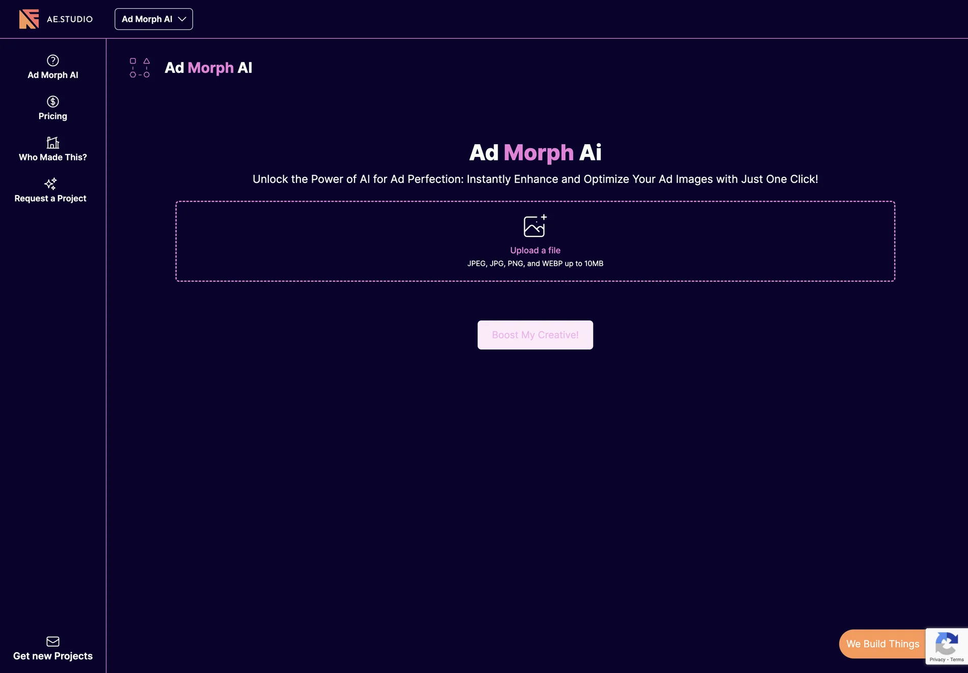 Ad Morph AI: Instantly Enhance and Optimize Your Ad Images with AI