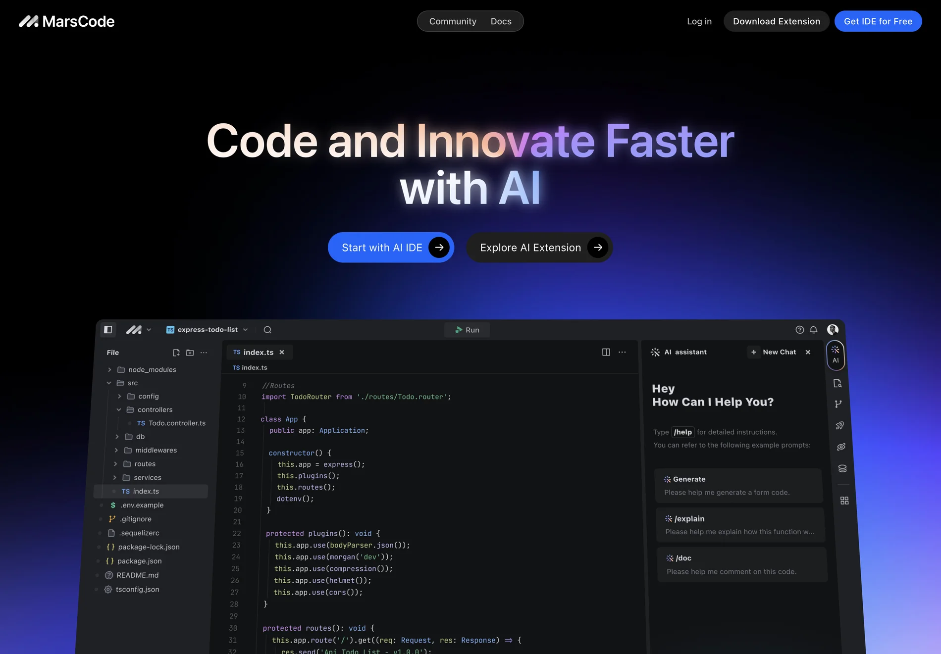 MarsCode - AI IDE: Revolutionizing Coding Efficiency