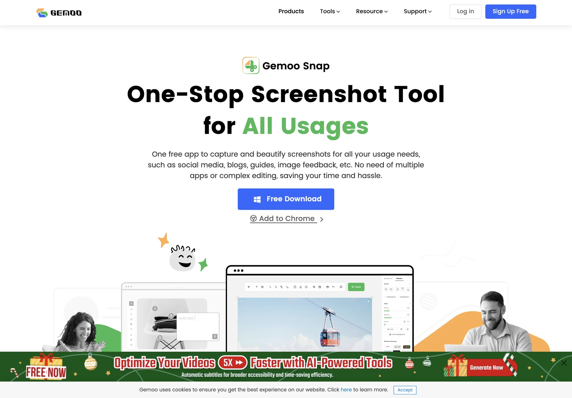 Gemoo Snap: The Ultimate AI-Powered Screenshot Tool for All Your Needs