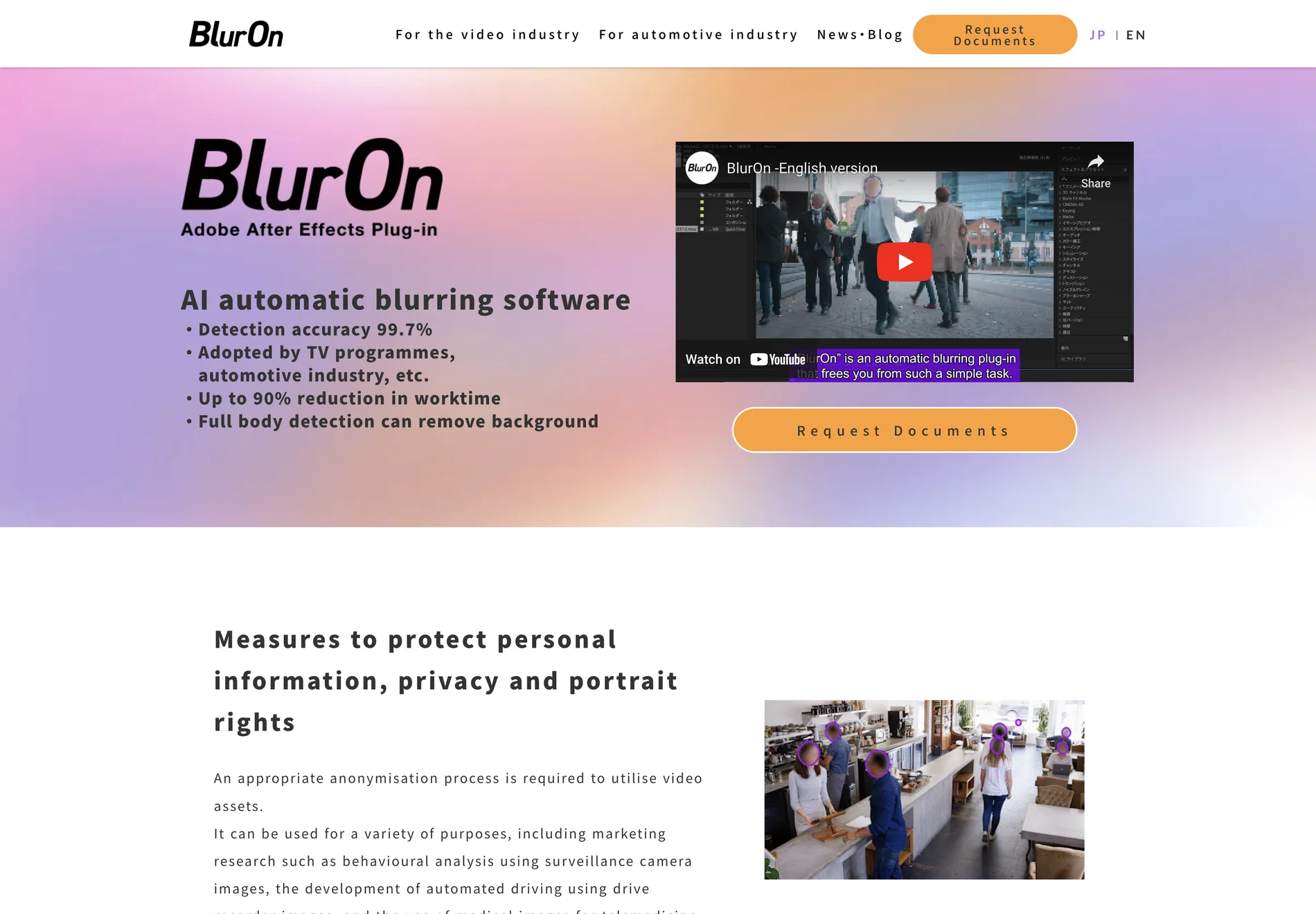 BlurOn: AI-Powered Video Editing Tool for Efficient Masking