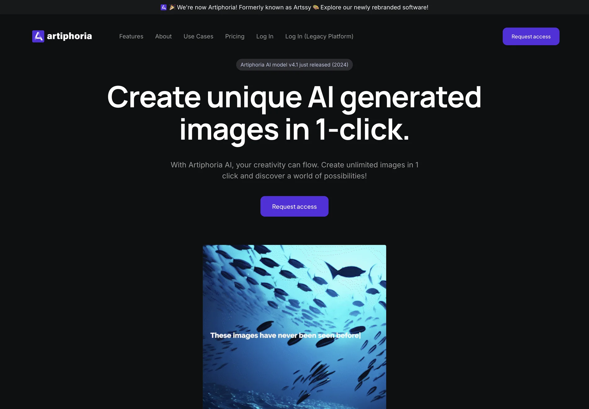 Artiphoria - Let Your Creativity Flow with AI-Powered Image Creation