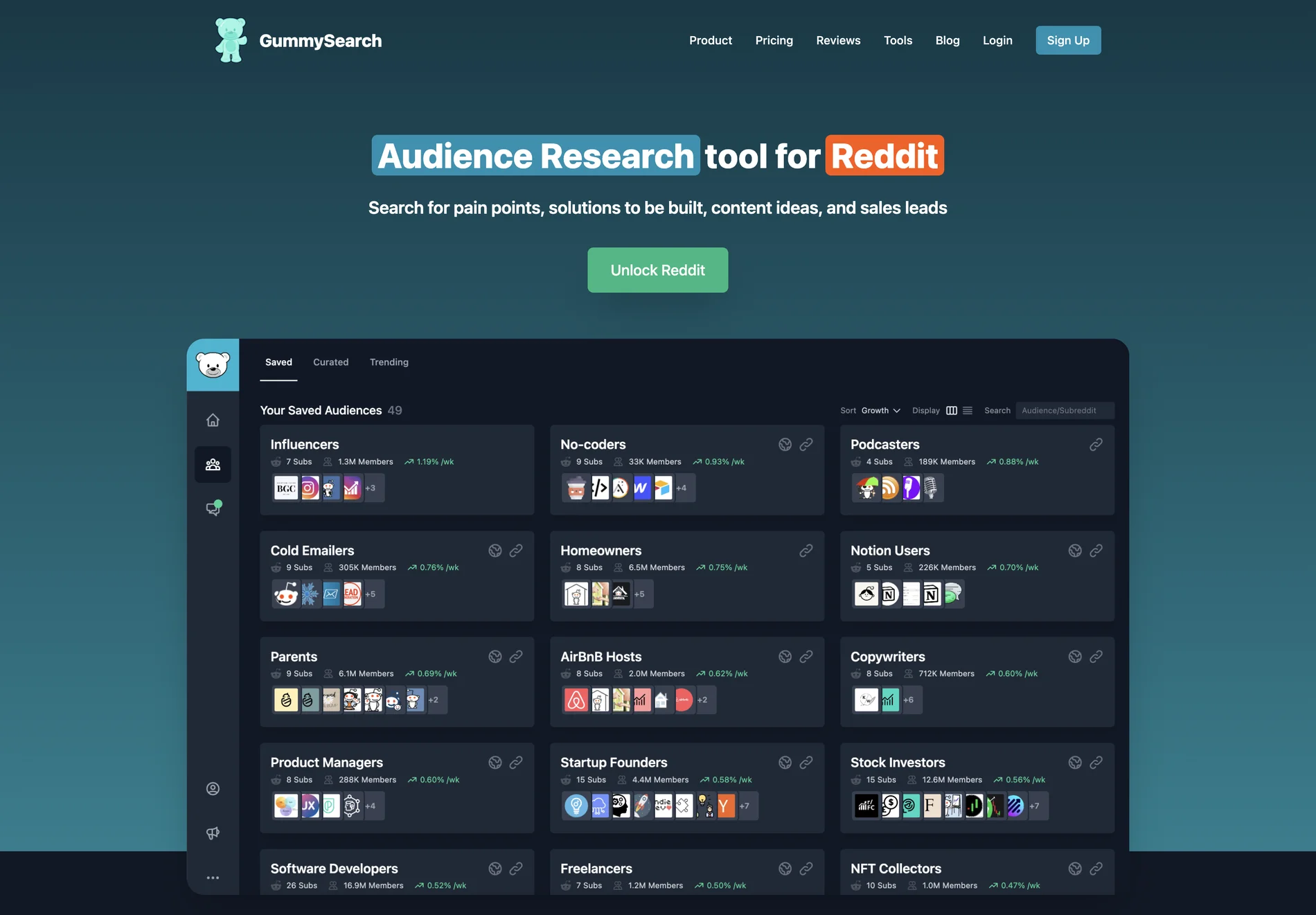 Advanced Search for Reddit | GummySearch - Unlock Audience Insights