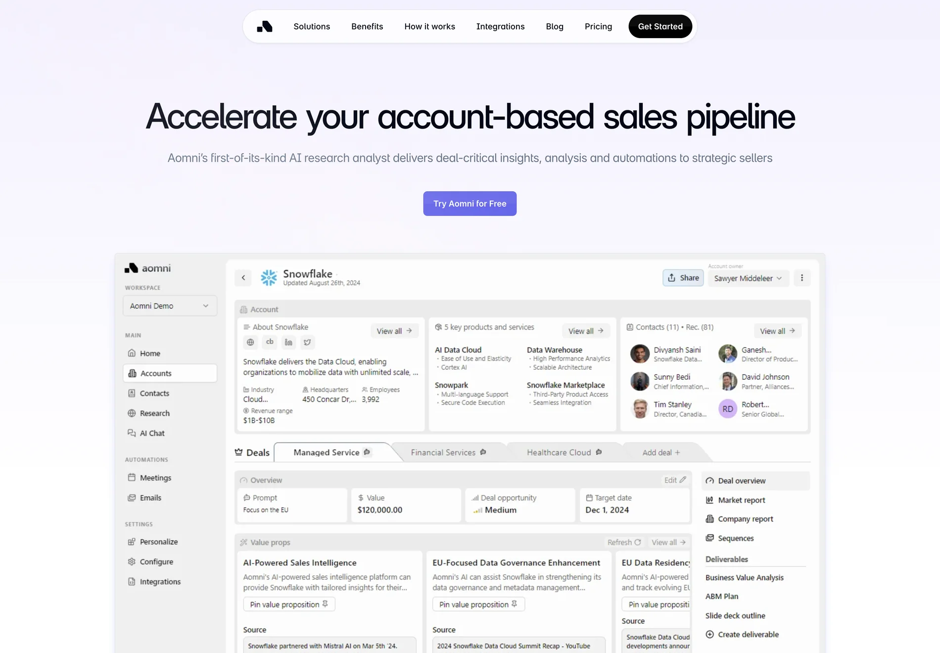 aomni: Accelerate Your Account-Based Sales Pipeline with AI-Powered Sales Research