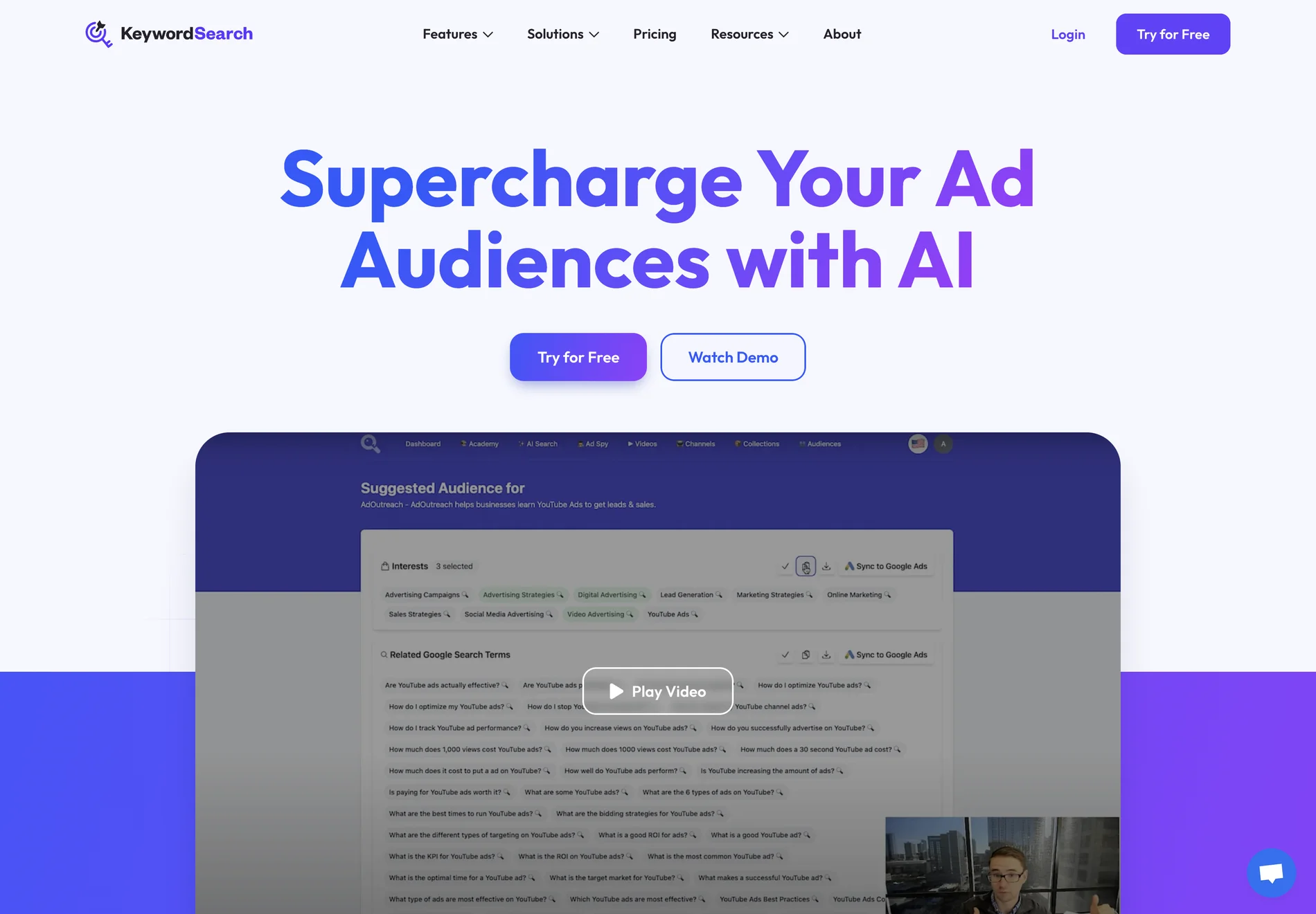 KeywordSearch: Supercharge Your Ad Audiences with AI