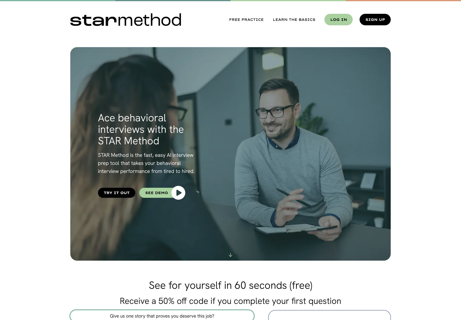 STAR Method: AI-Powered Interview Skill Training