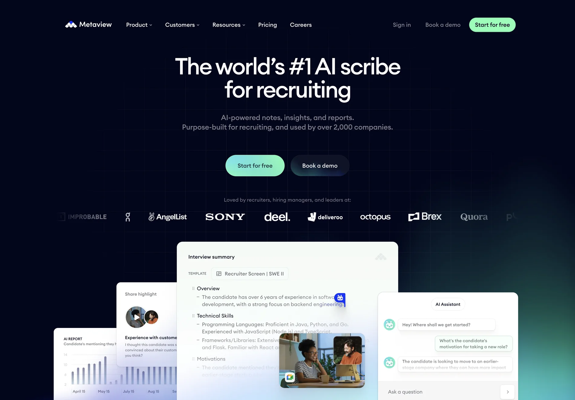 Metaview: AI-Powered Notes for Efficient Recruiting