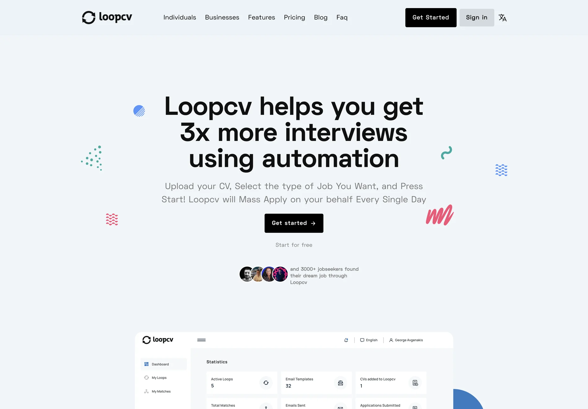 LoopCV - The First Job Search Automation Platform