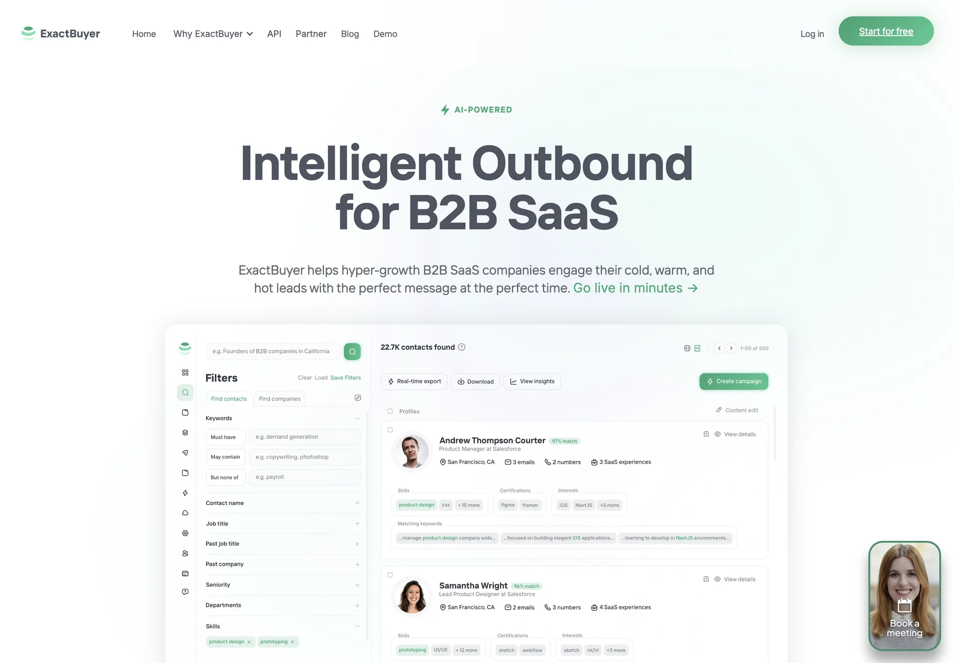 AI-Powered B2B Customer & Candidate Acquisition Platform