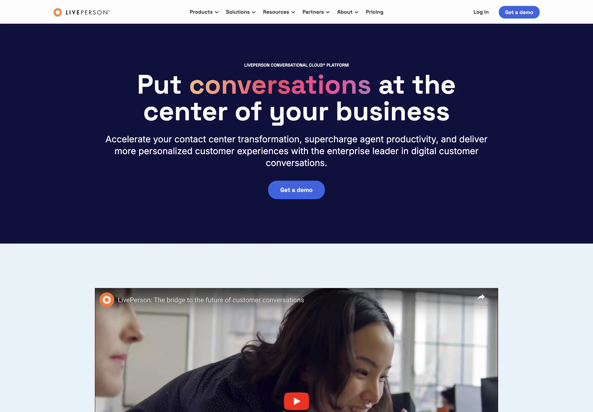 The Best Conversational AI Platform for Business | LivePerson