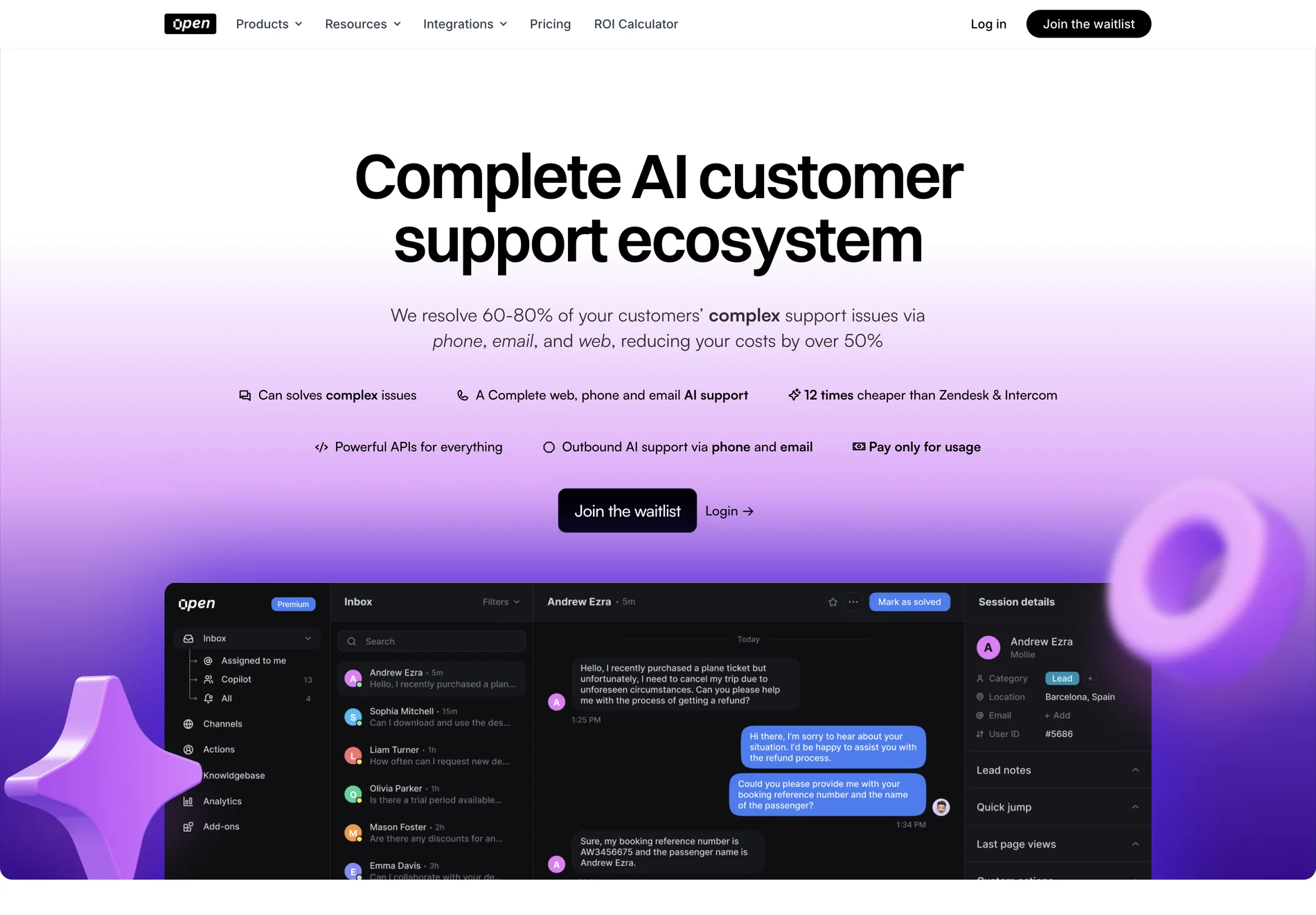 Open - Revolutionizing Customer Support with AI Autopilot