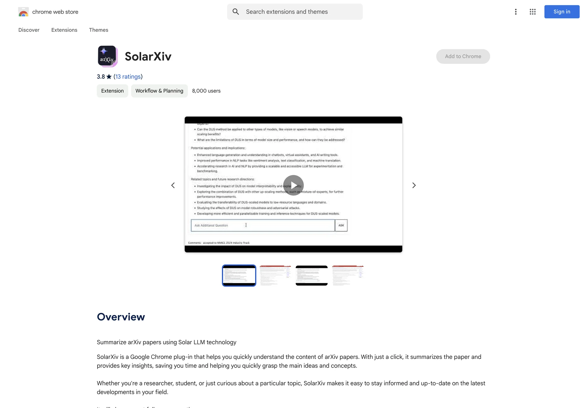 SolarXiv: AI-Powered Summaries for arXiv Papers