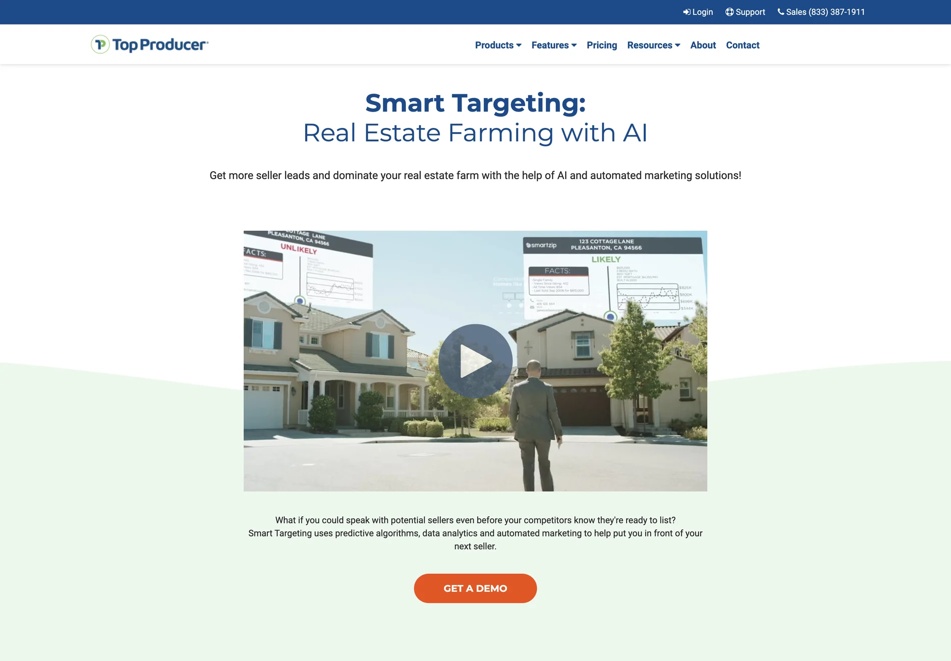 Smart Targeting: AI-Powered Real Estate Farming Solution