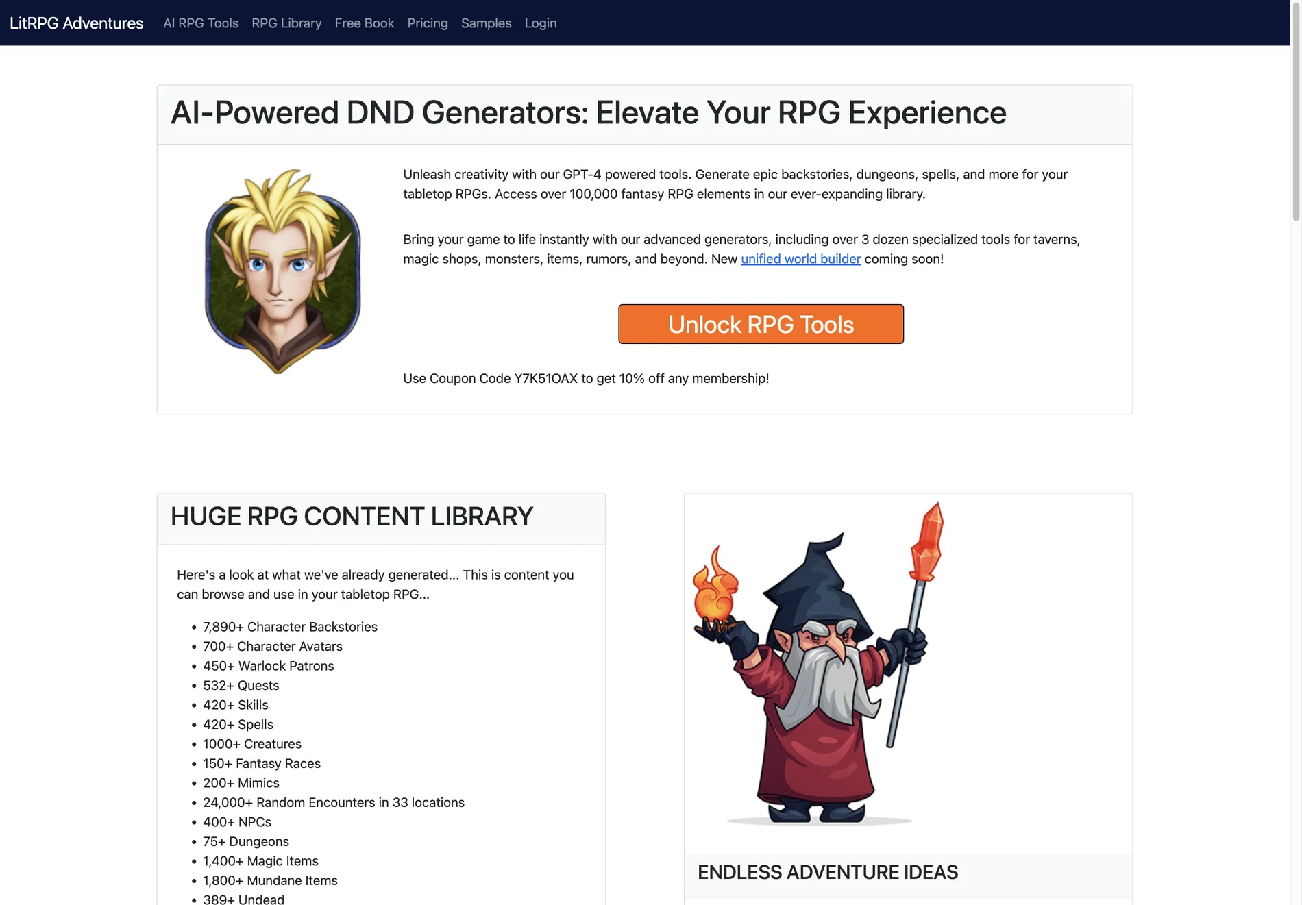 LitRPG Adventures Workshop: AI-Powered RPG Content Generation