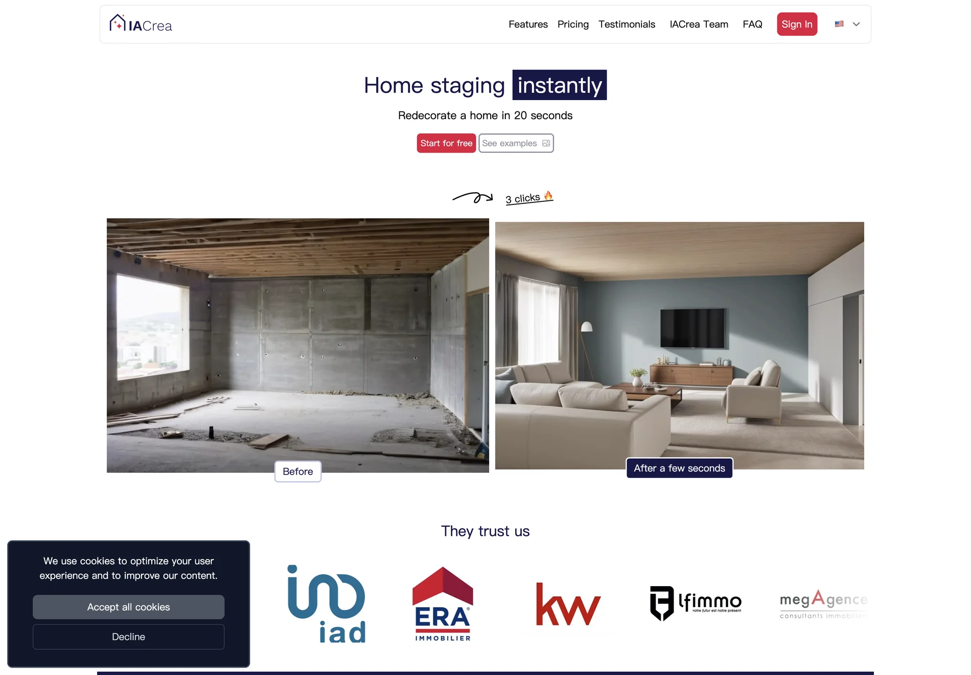 IACrea: Revolutionizing Real Estate Photography with AI-Powered Virtual Staging