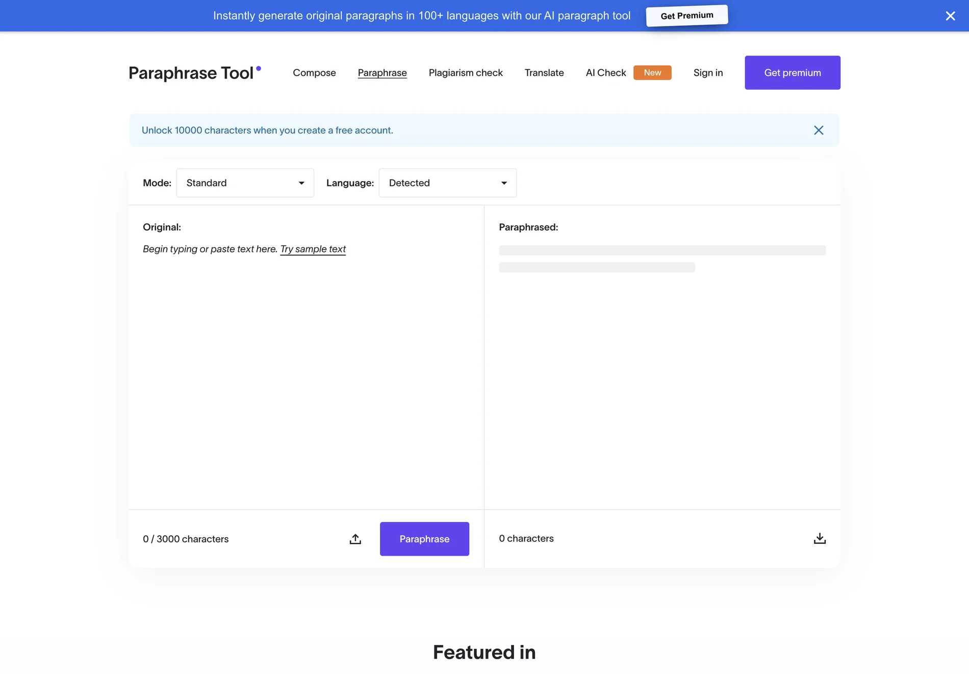 Paraphrase Tool: AI-Powered Writing Assistant for Multilingual Content