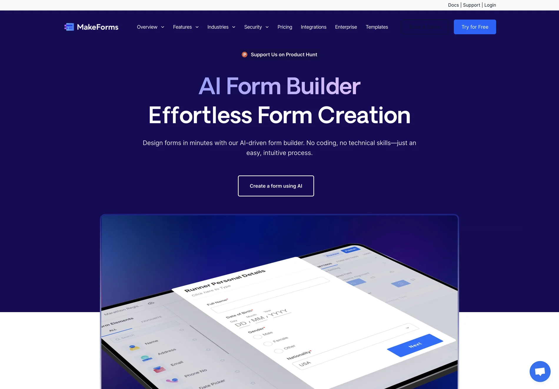 AI Form Builder: Let AI Build Your Online Form Effortlessly