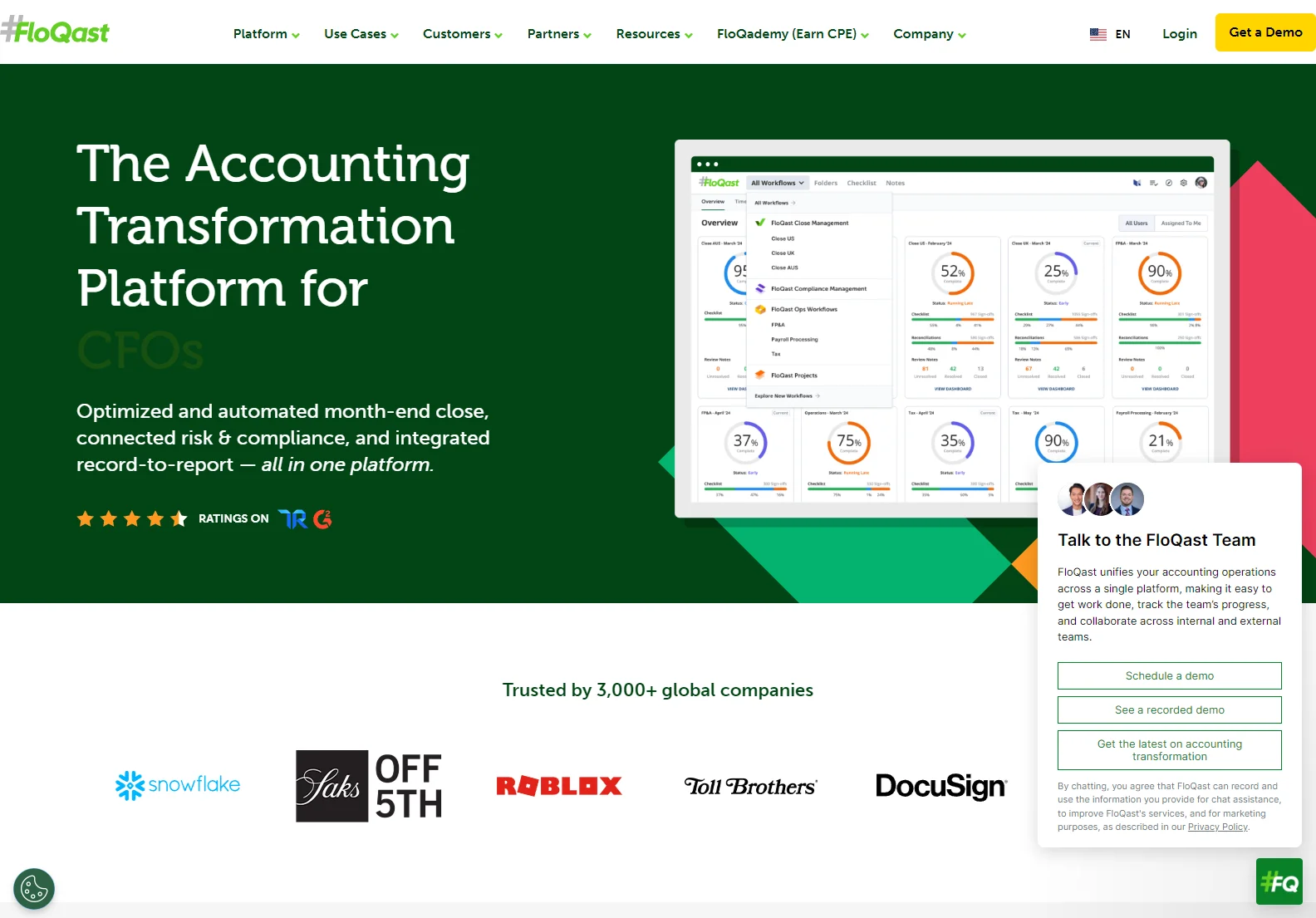 FloQast: AI-Powered Accounting Transformation for CFOs