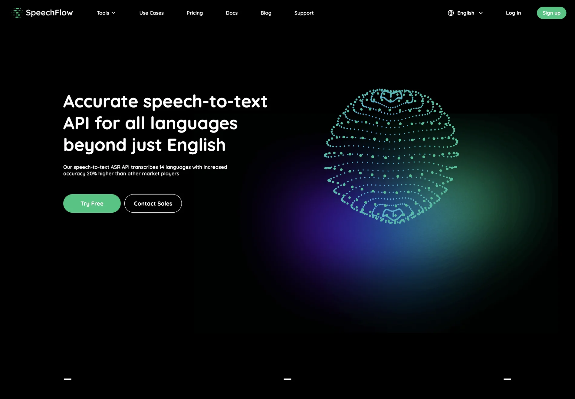 SpeechFlow - Powerful Speech to Text API