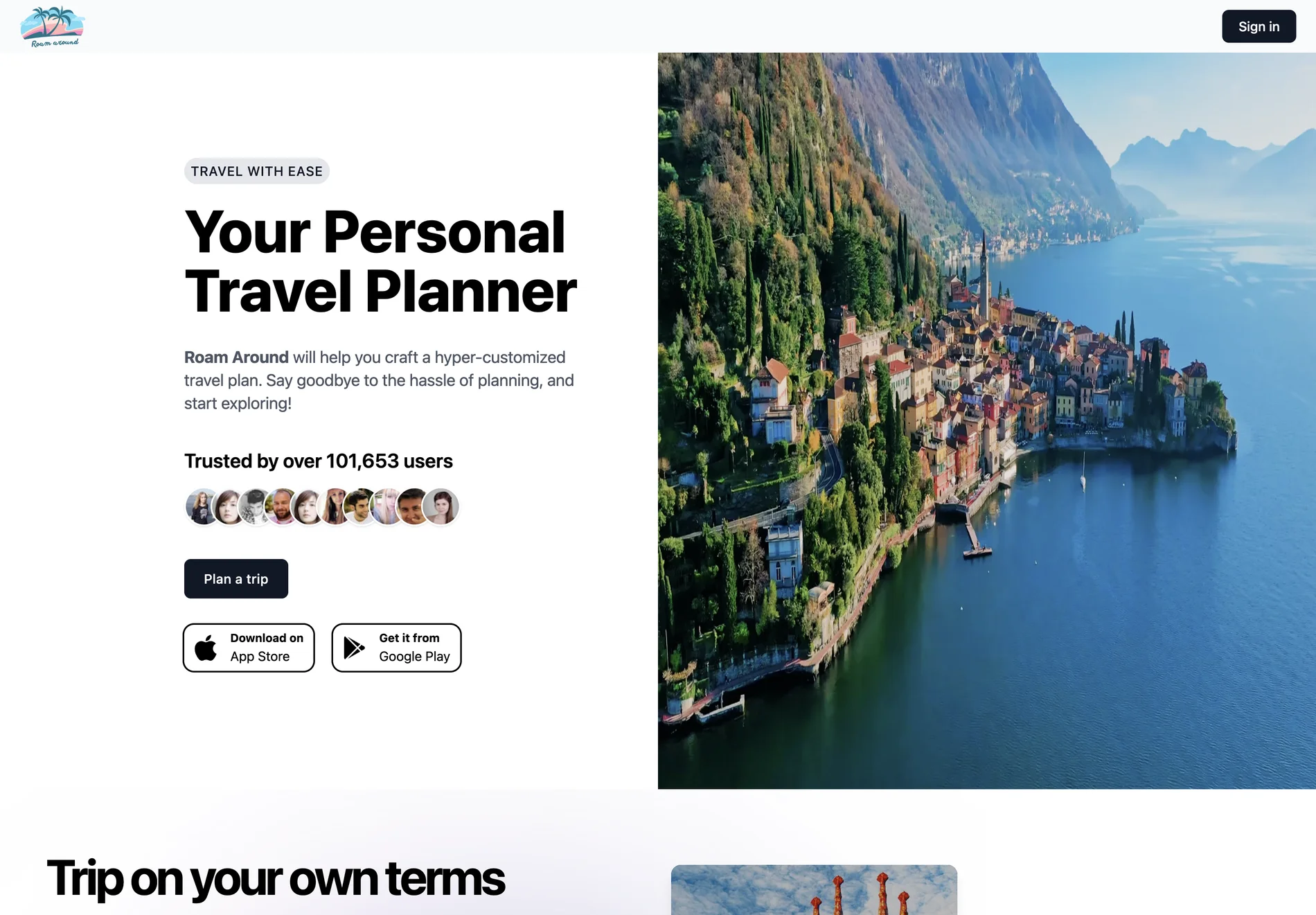 Roam Around - Ultimate AI Travel Planner