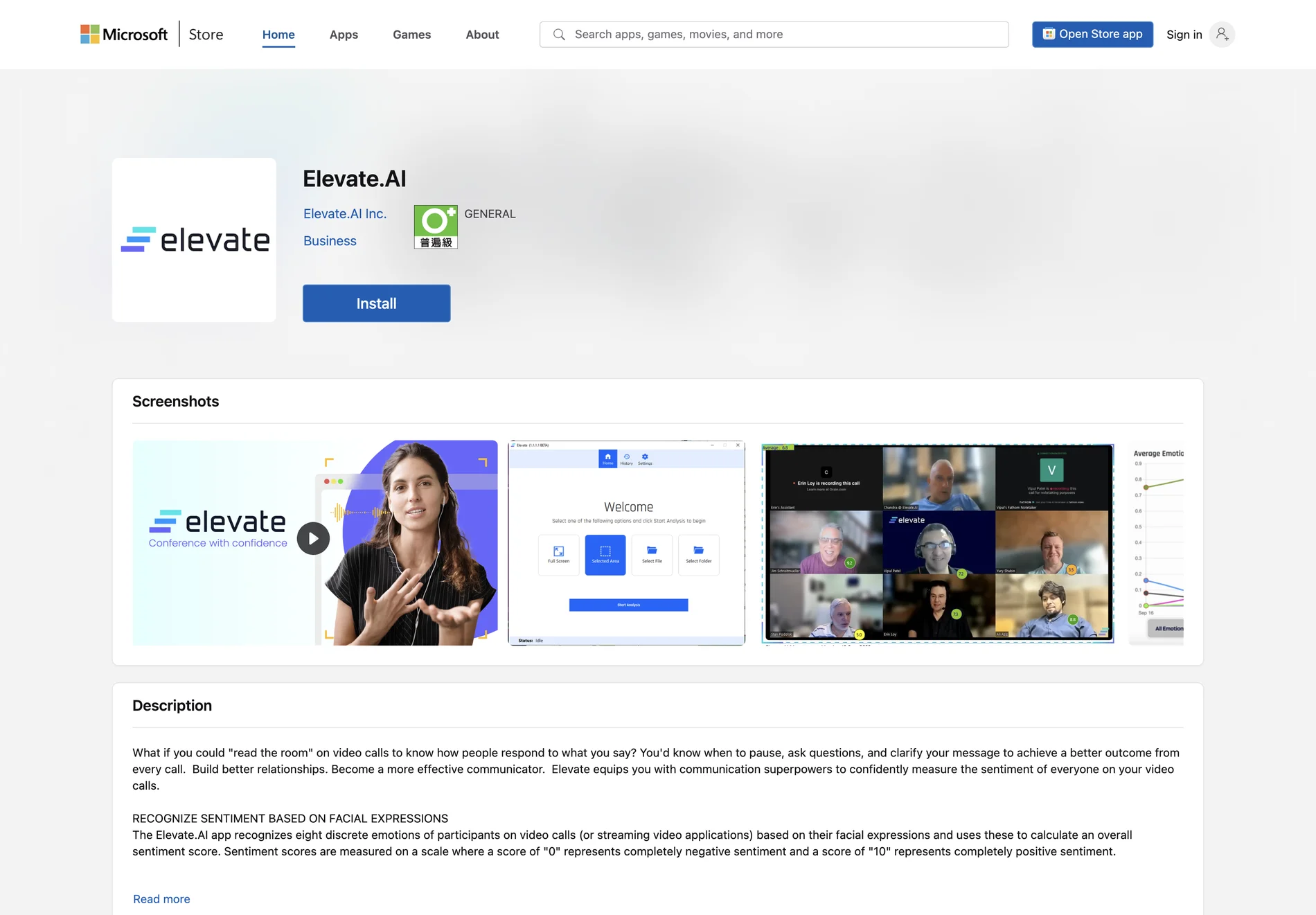 Elevate.AI: Revolutionizing Video Call Communication with Sentiment Analysis