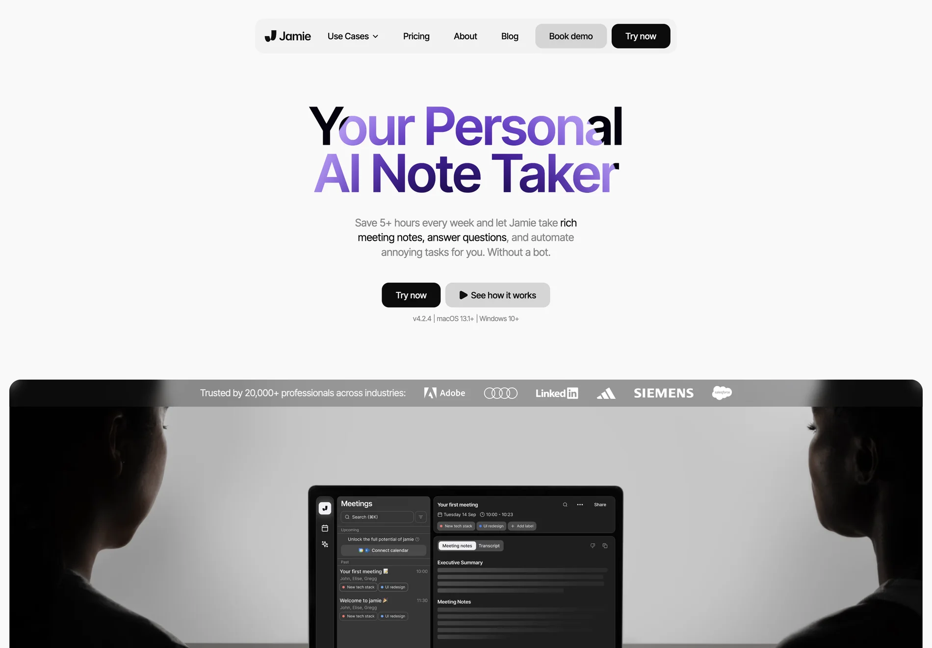 Jamie - Your Personal AI Note Taker