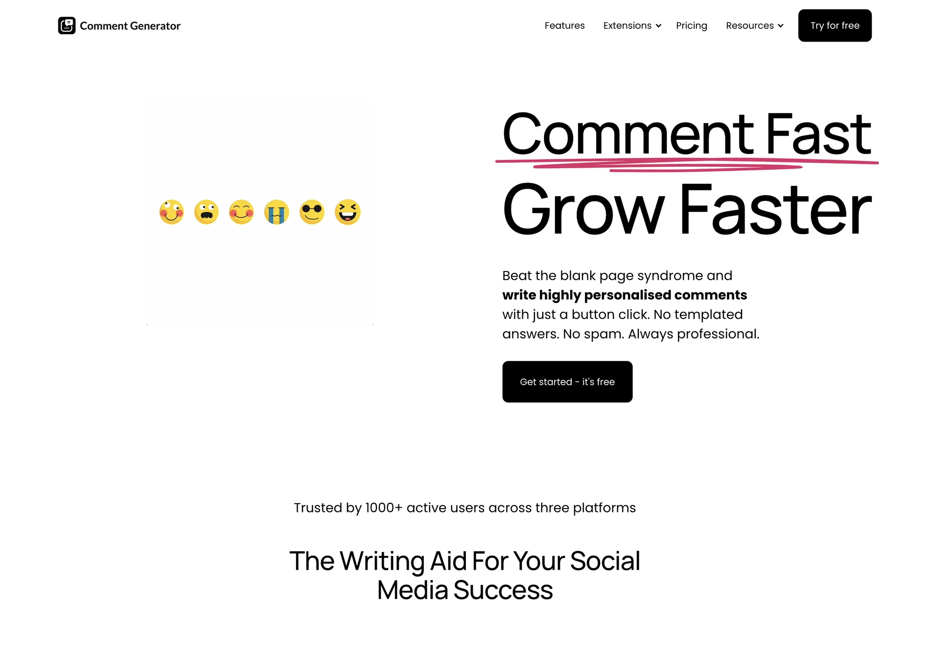 Comment Generator: AI-Powered Tool for Personalized Social Media Comments