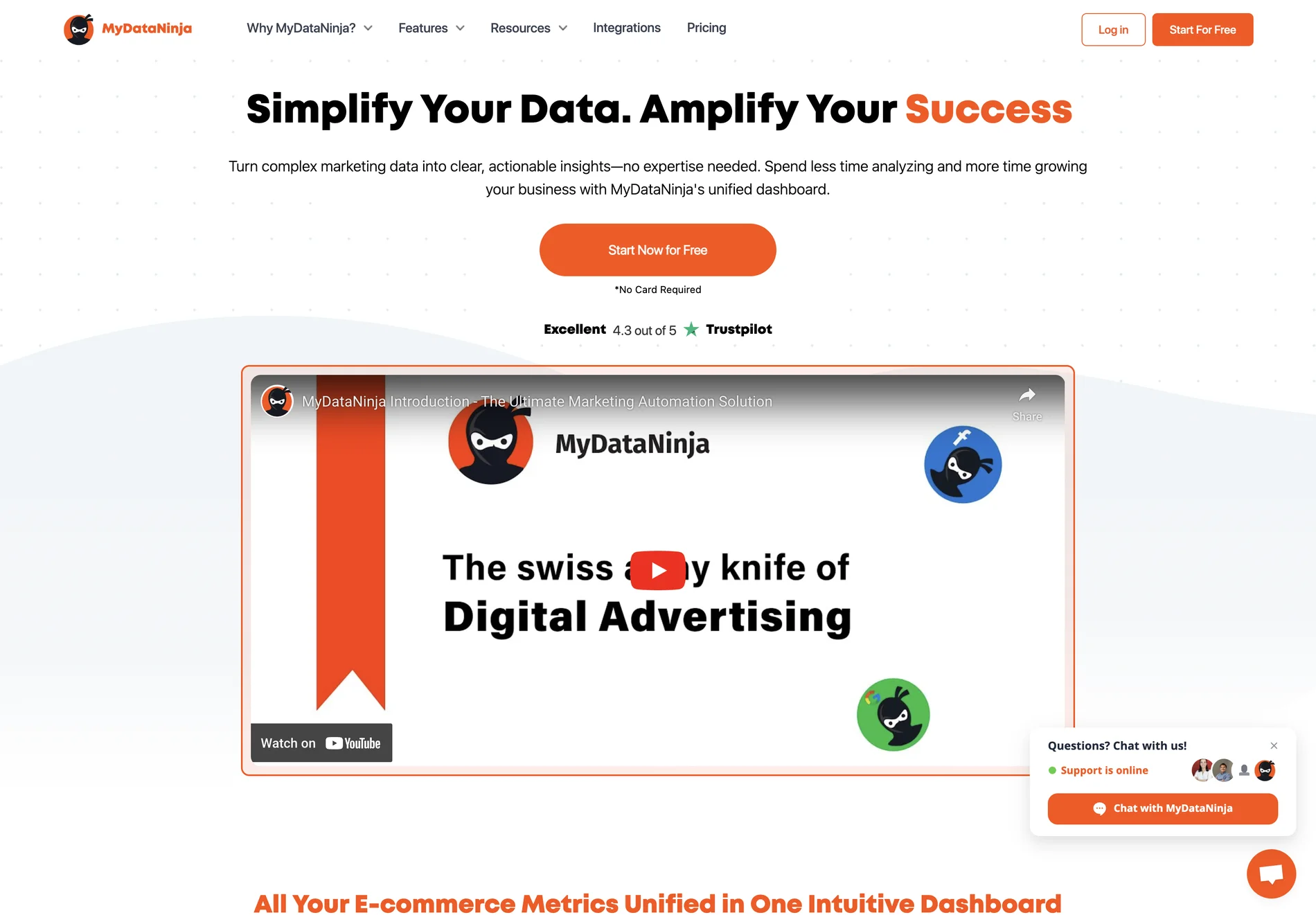 MyDataNinja - Simplify Your Data and Amplify Your Growth