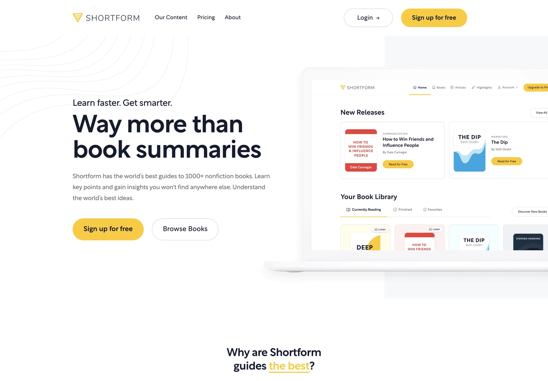 Shortform: Comprehensive Summaries of 1000+ Nonfiction Books