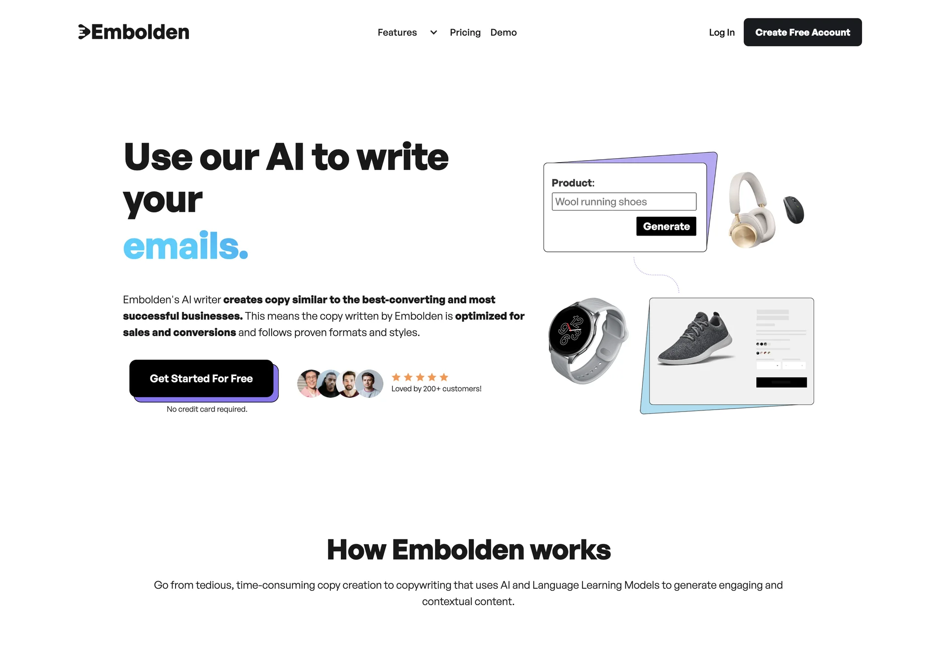 Embolden - AI Writing for Ecommerce