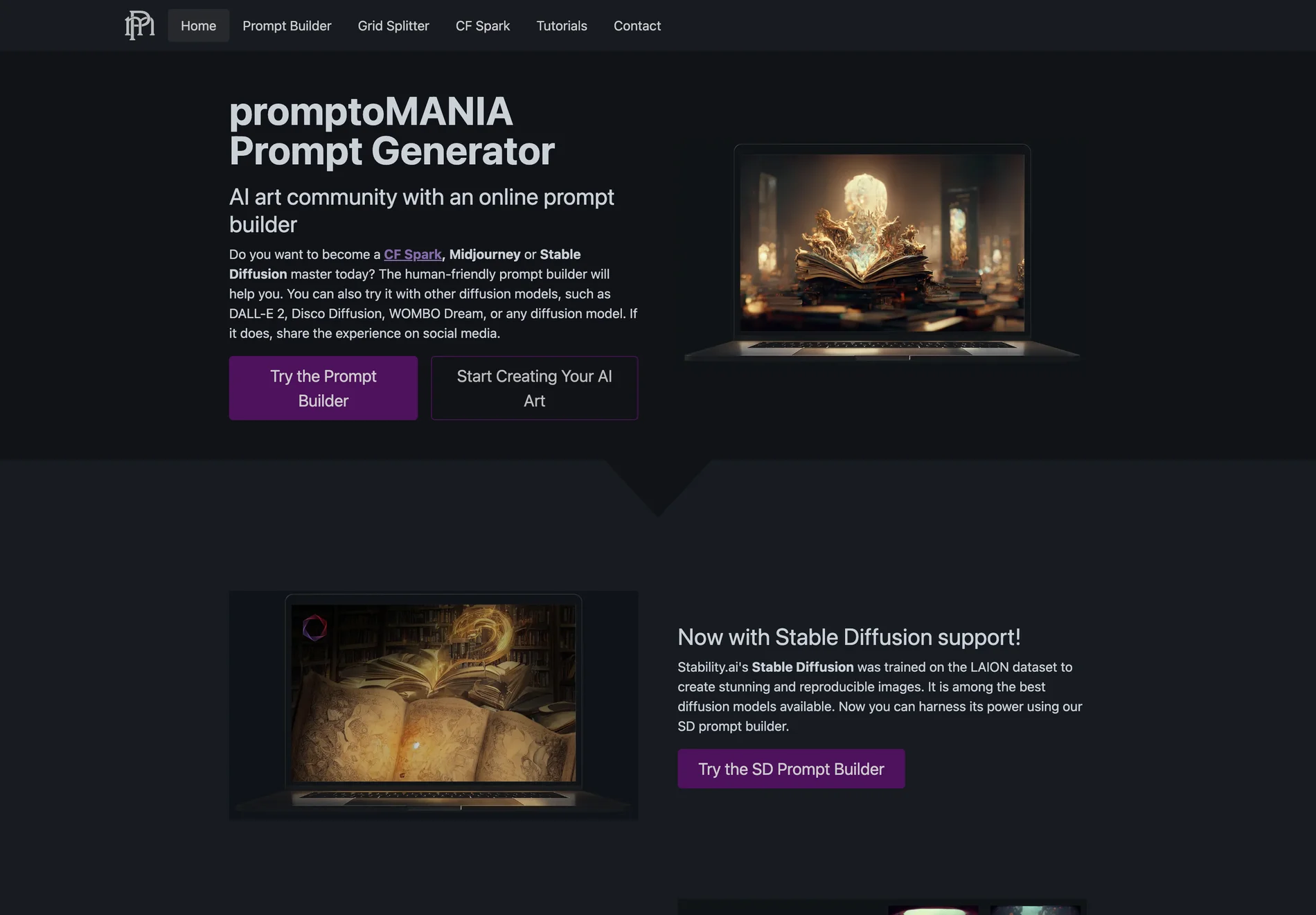 promptoMANIA: Create Stunning AI Art with an Intuitive Prompt Builder