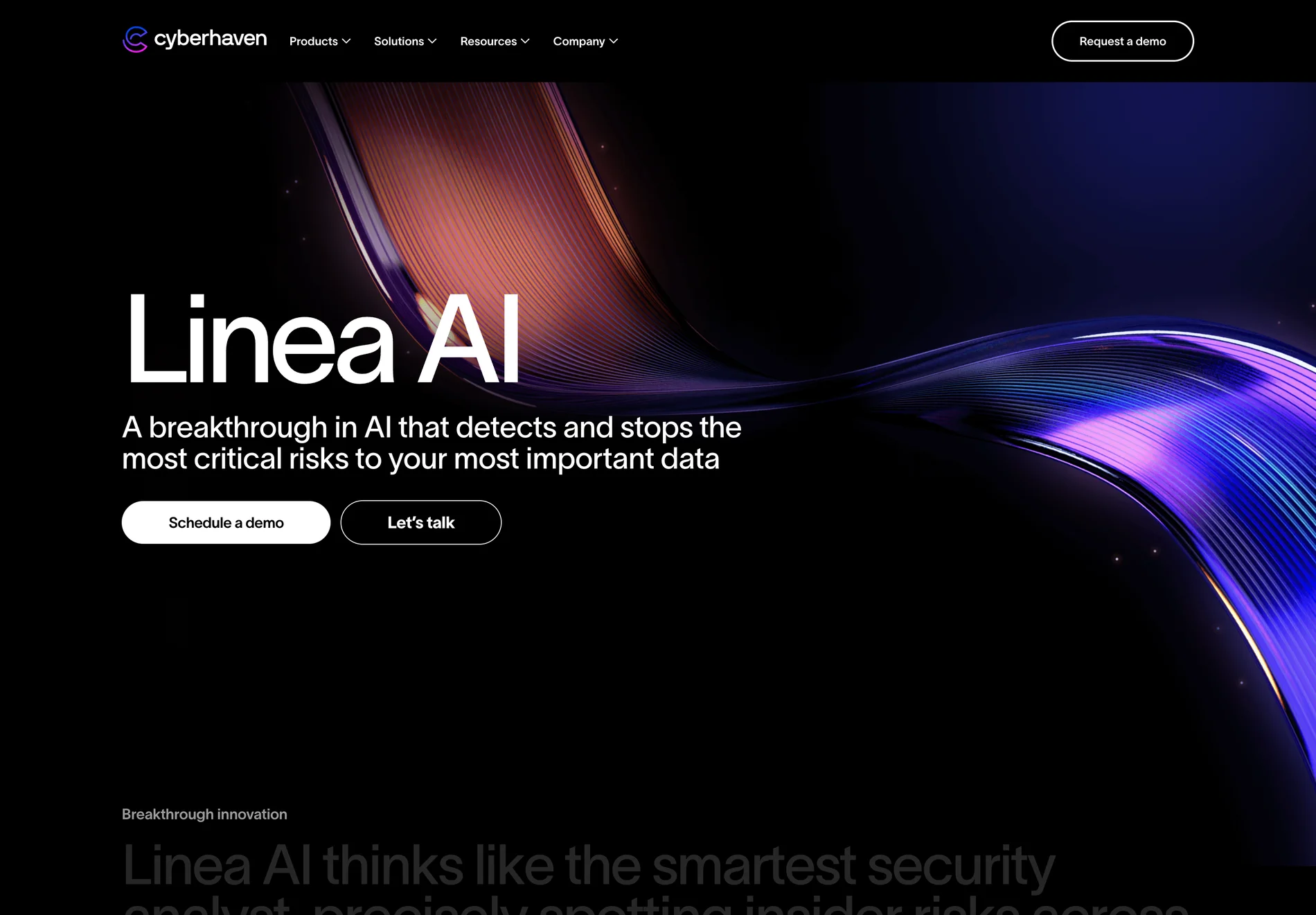 Linea AI: Advanced AI for Insider Risk Detection and Data Protection