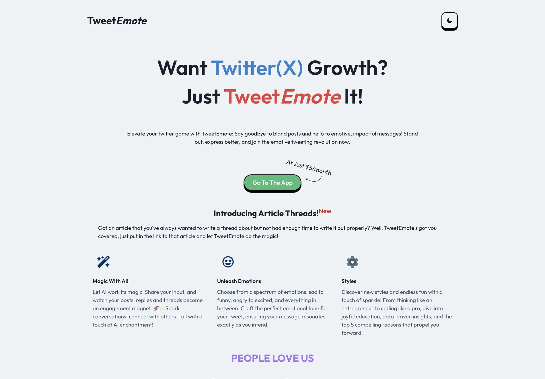 TweetEmote: The AI-Powered Tweet Assistant for Impactful Social Media