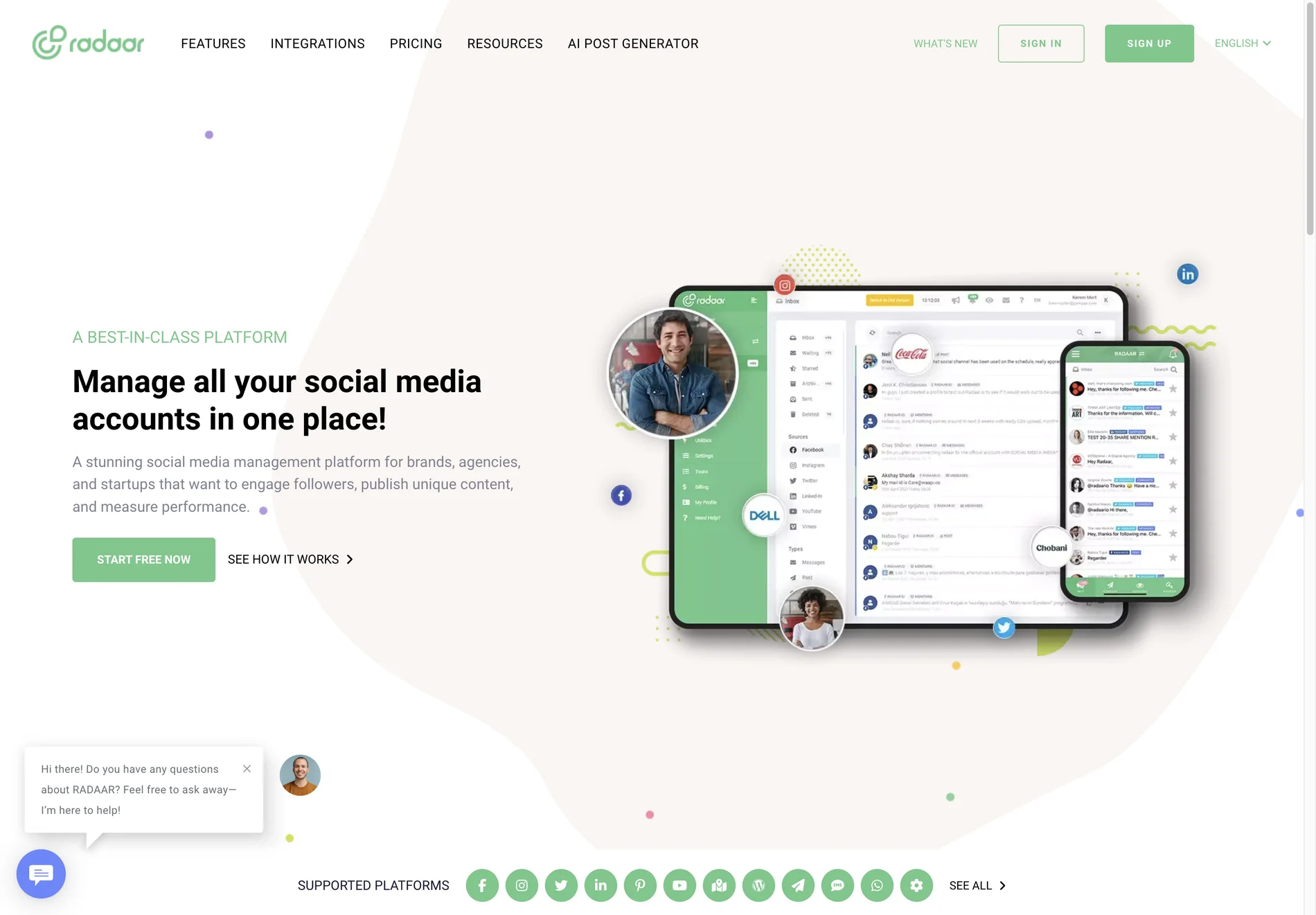 RADAAR: Streamline Your Social Media Management with Ease