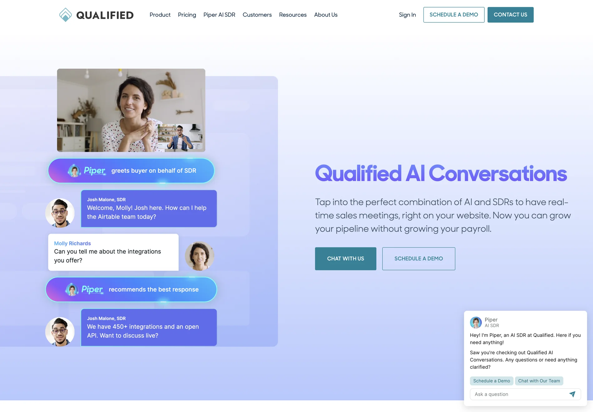 Qualified AI Conversations: Boost Your Sales Pipeline with AI-Driven Live Chat