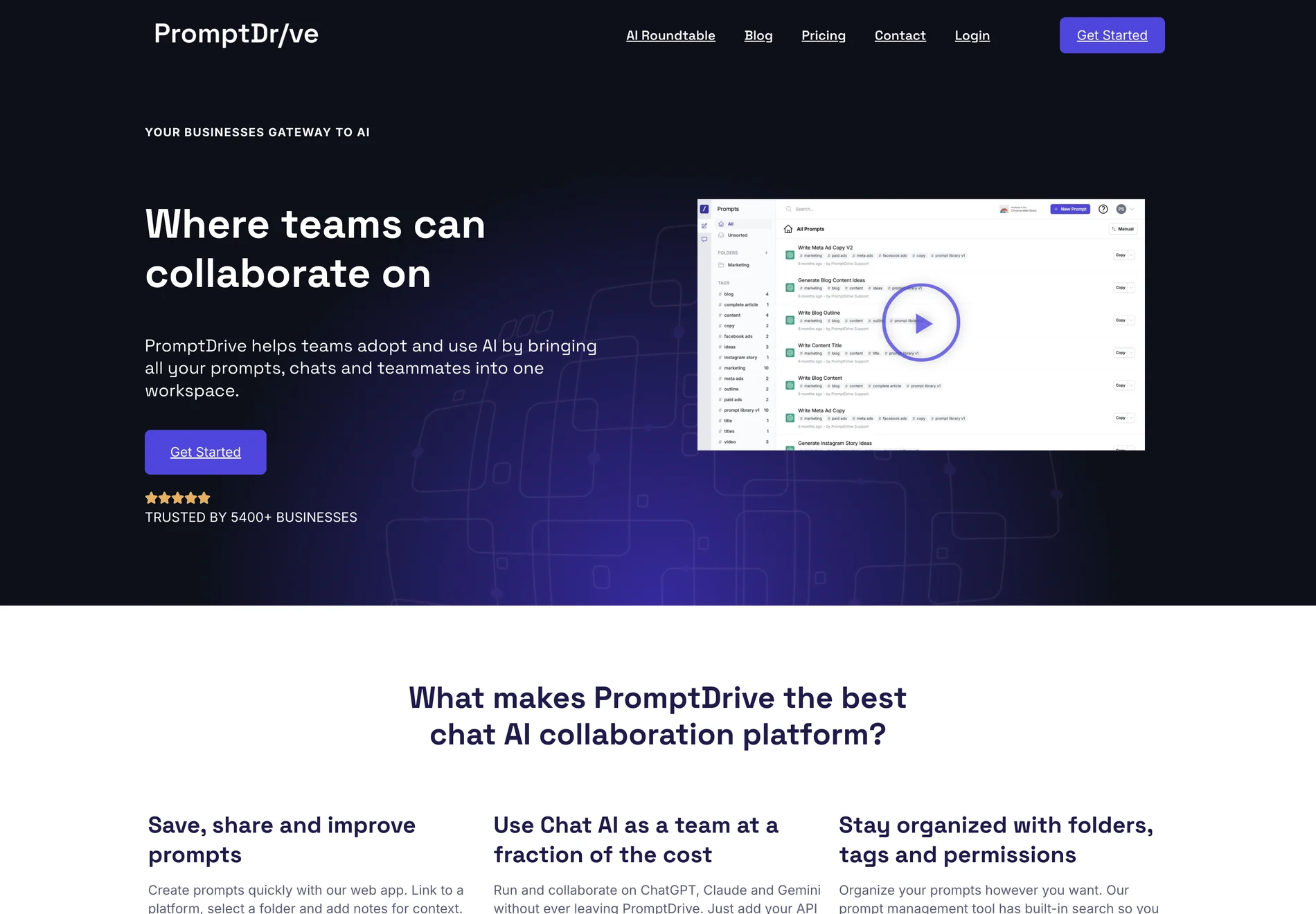 PromptDrive.ai: The Ultimate AI Collaboration Platform for Teams