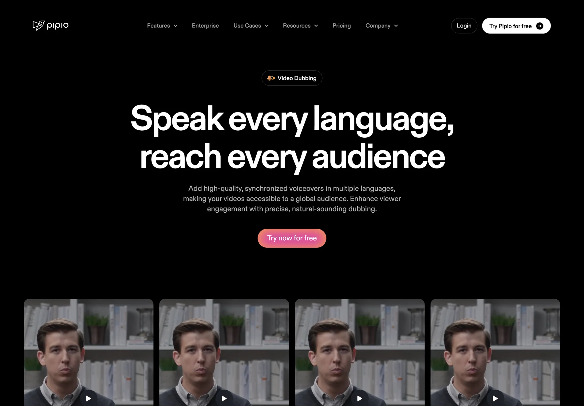 Pipio: AI-Powered Video Dubbing for Global Reach