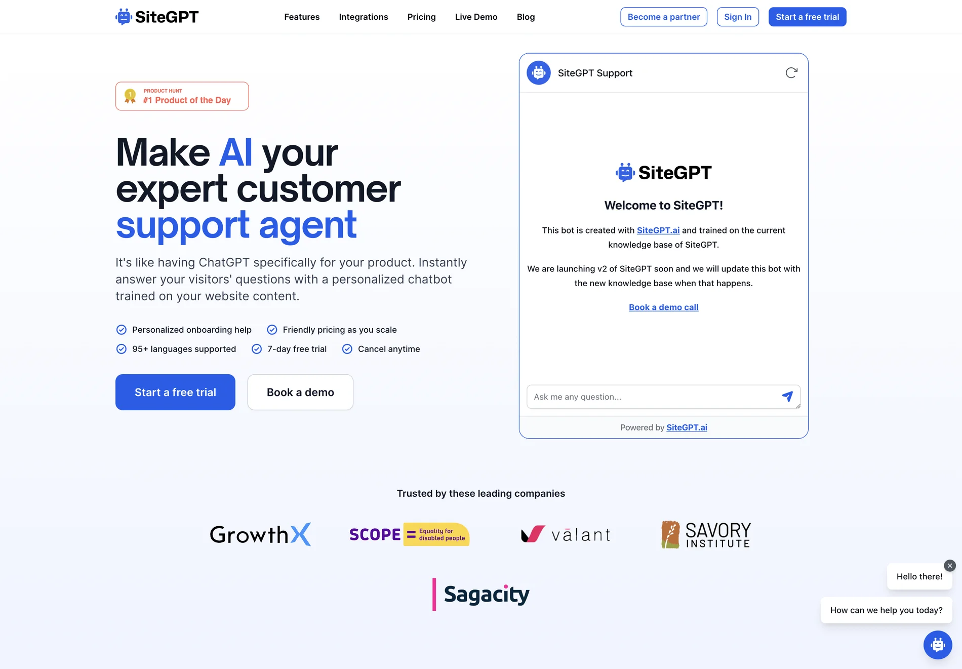 SiteGPT: Transform Your Customer Support with AI-Powered Chatbots