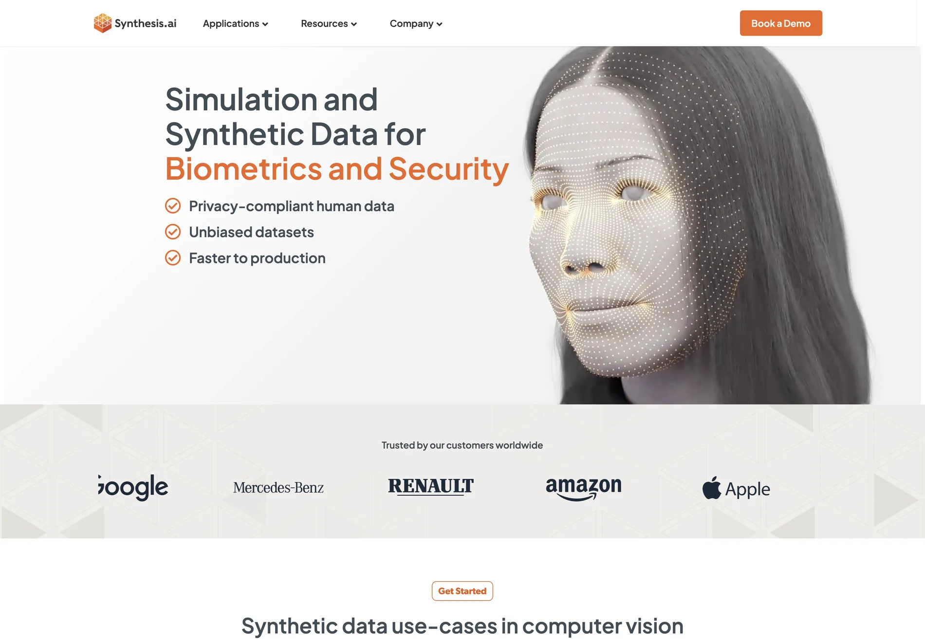 Synthetic Data for Computer Vision and Perception AI - Synthesis AI