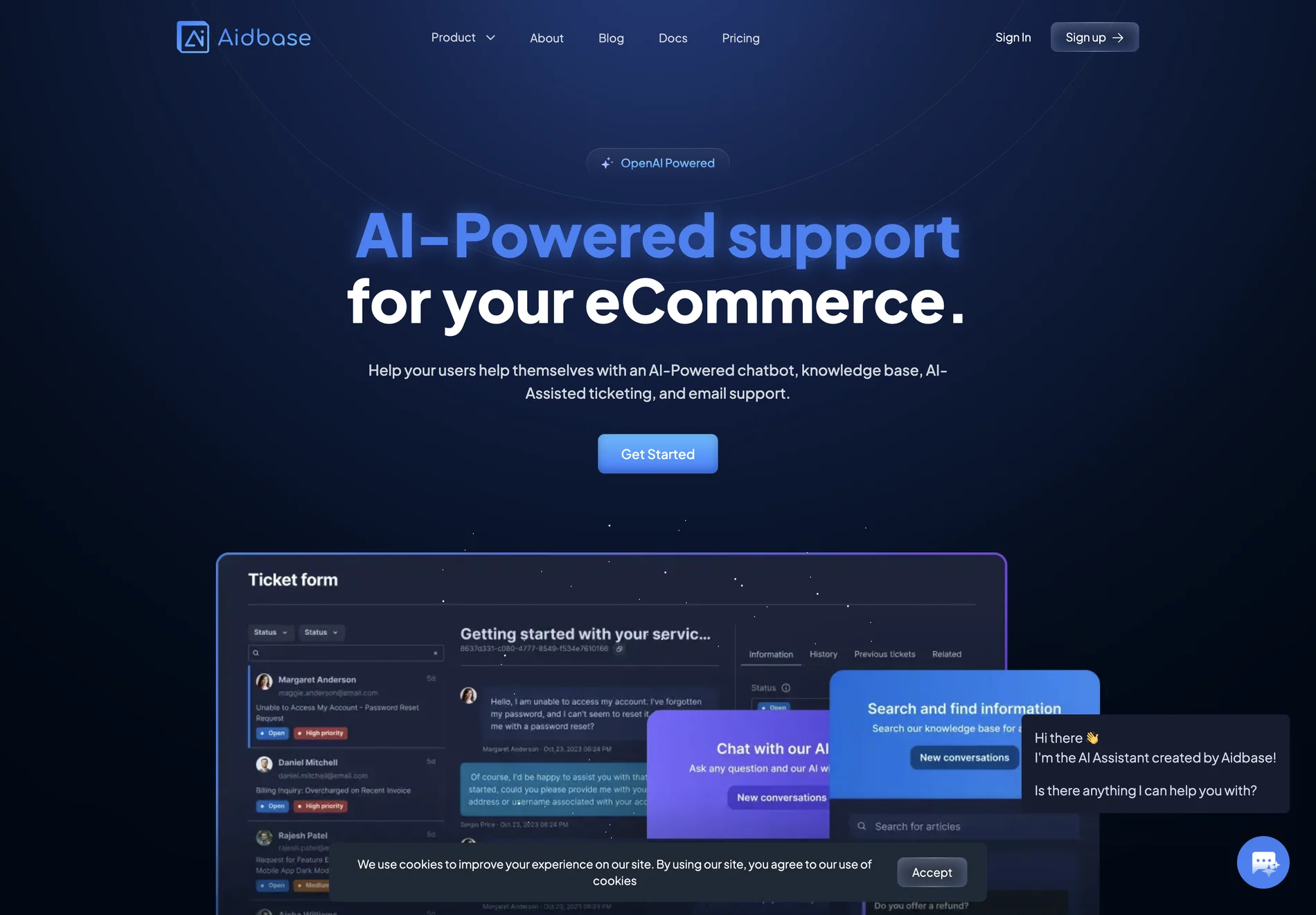 Aidbase: Revolutionizing SaaS Startup Support with AI