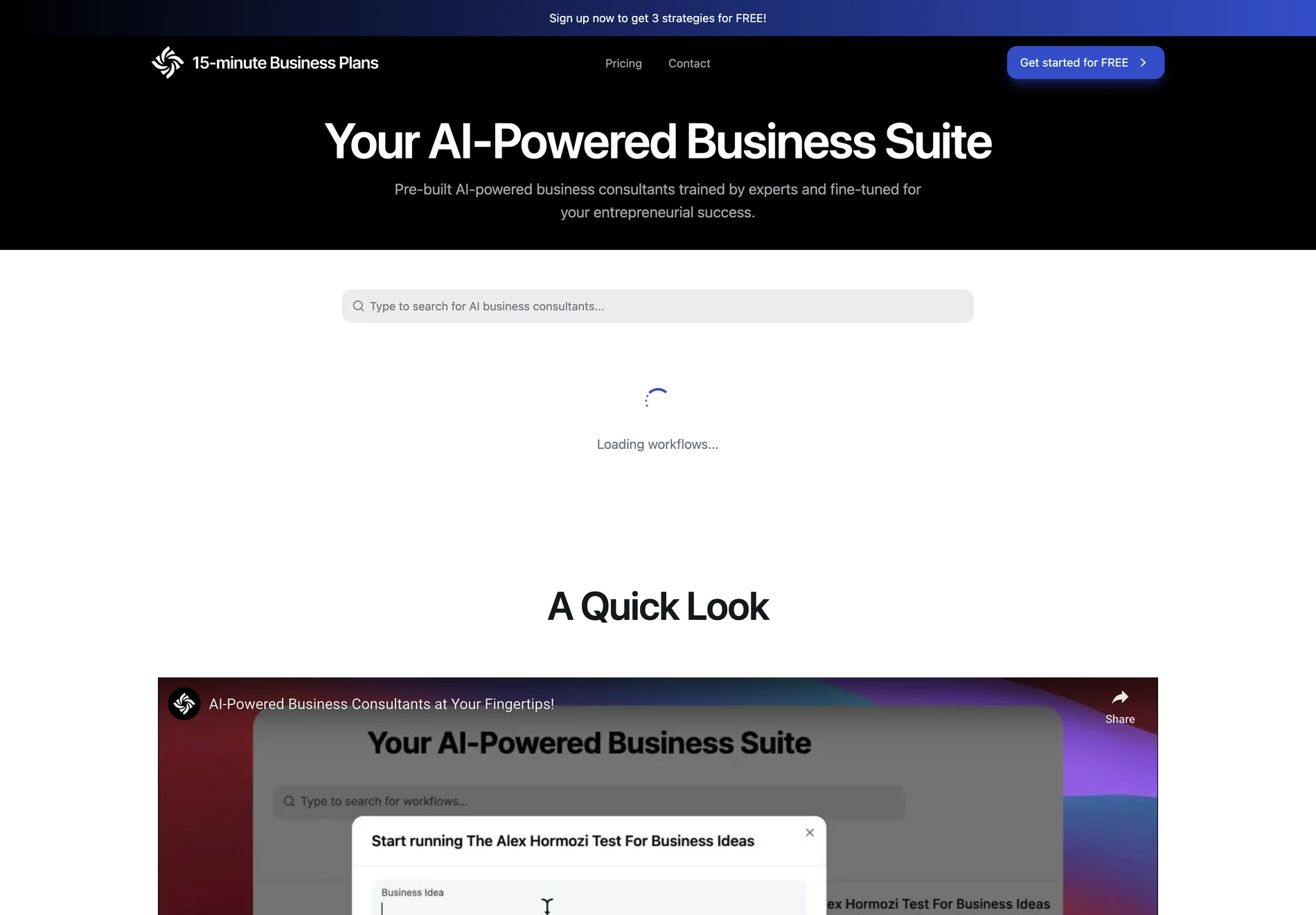 Business Plan Factory: AI-Powered Business Suite for Entrepreneurs