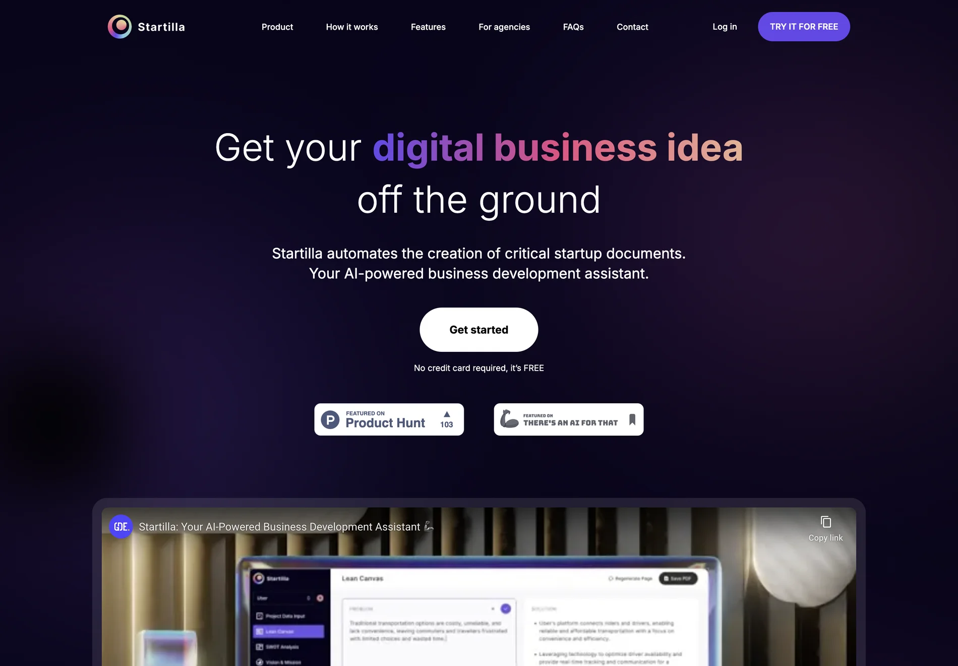 Startilla: AI-Powered Business Development Assistant