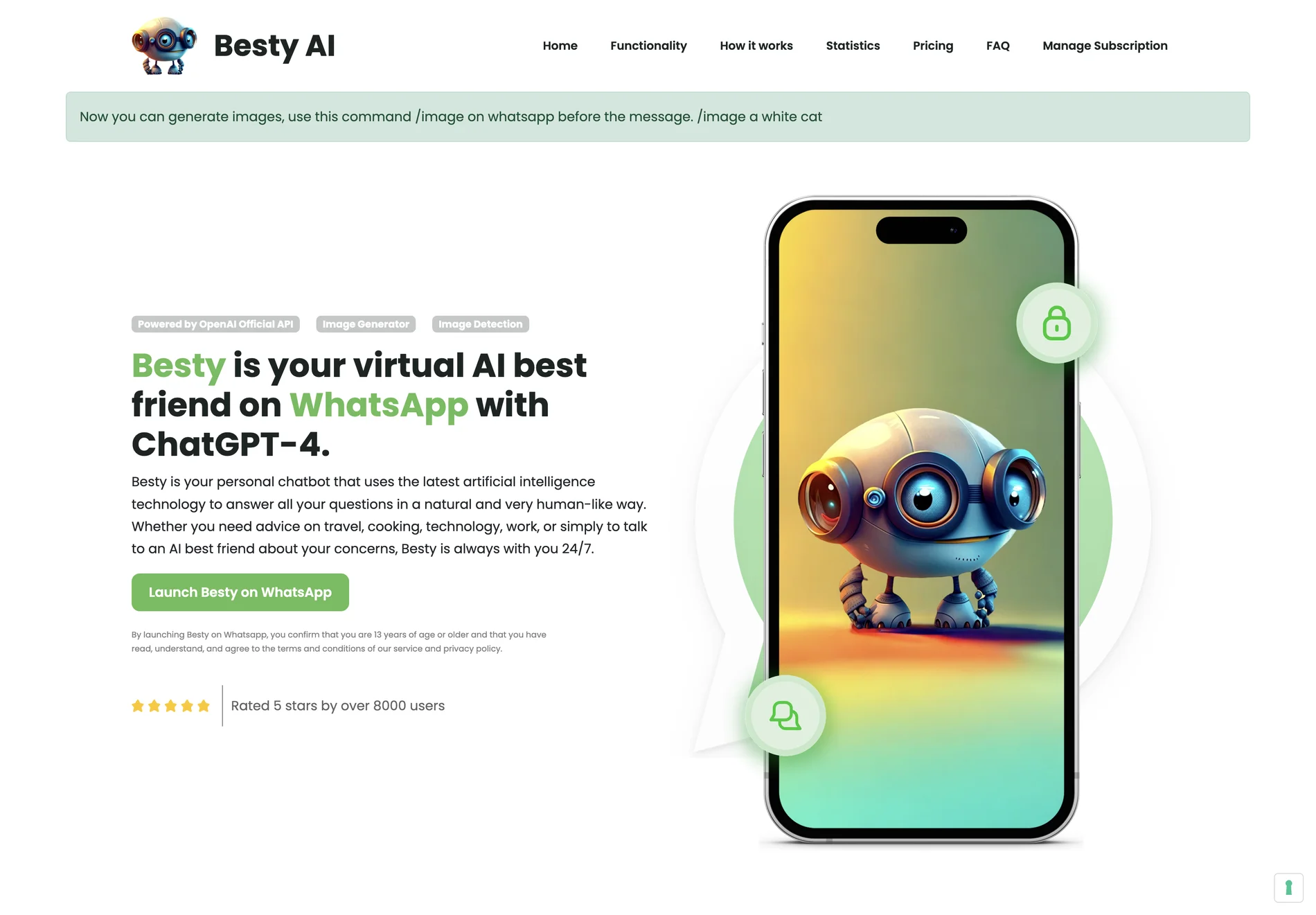 Besty AI: Your Virtual AI Best Friend on WhatsApp