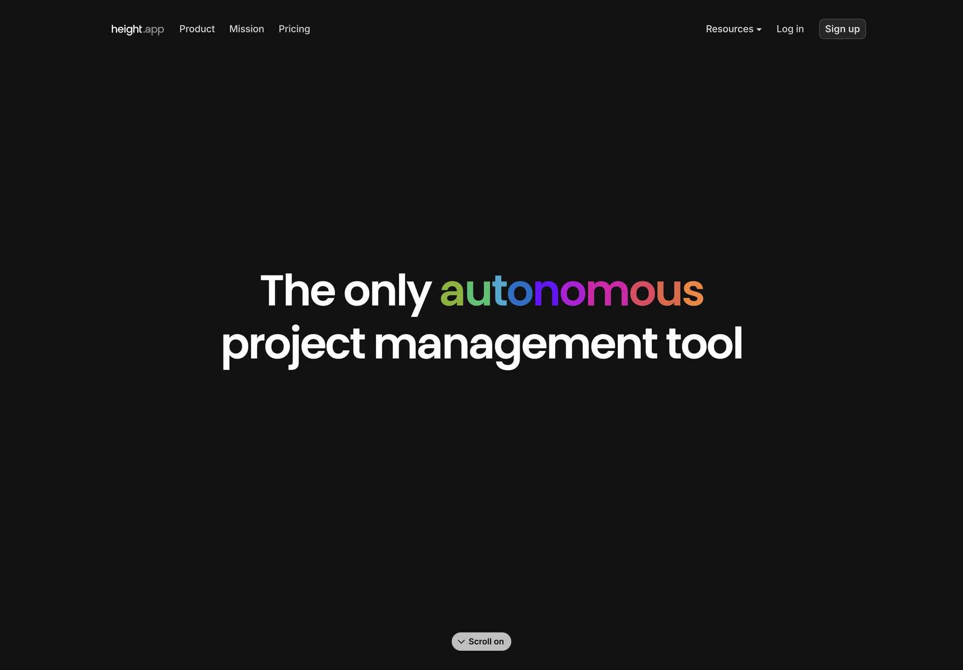 Height: Revolutionizing Project Management with Autonomous Capabilities