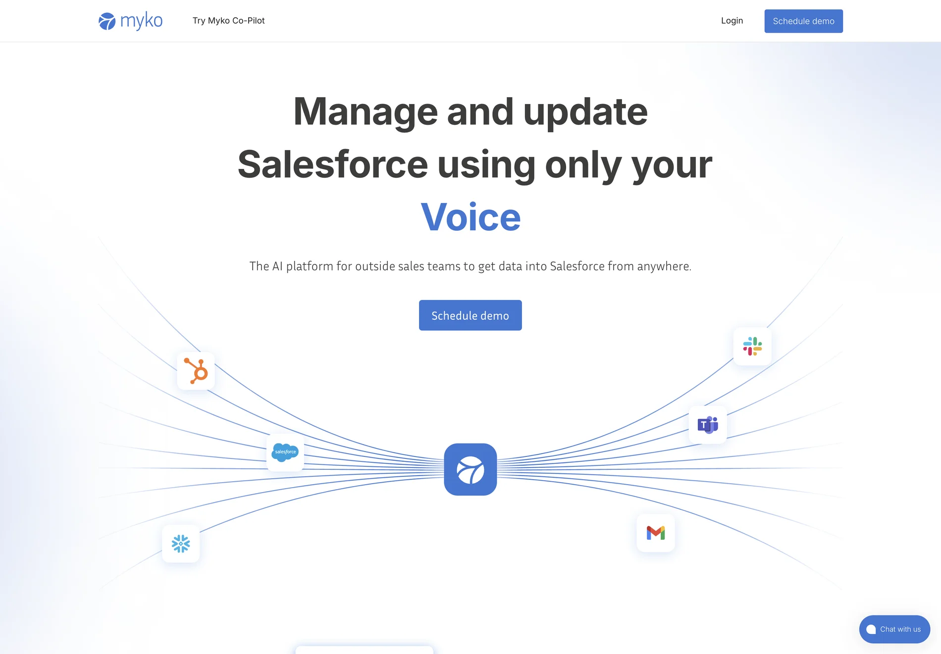 Myko: AI-Powered Insights for All Your Salesforce Data