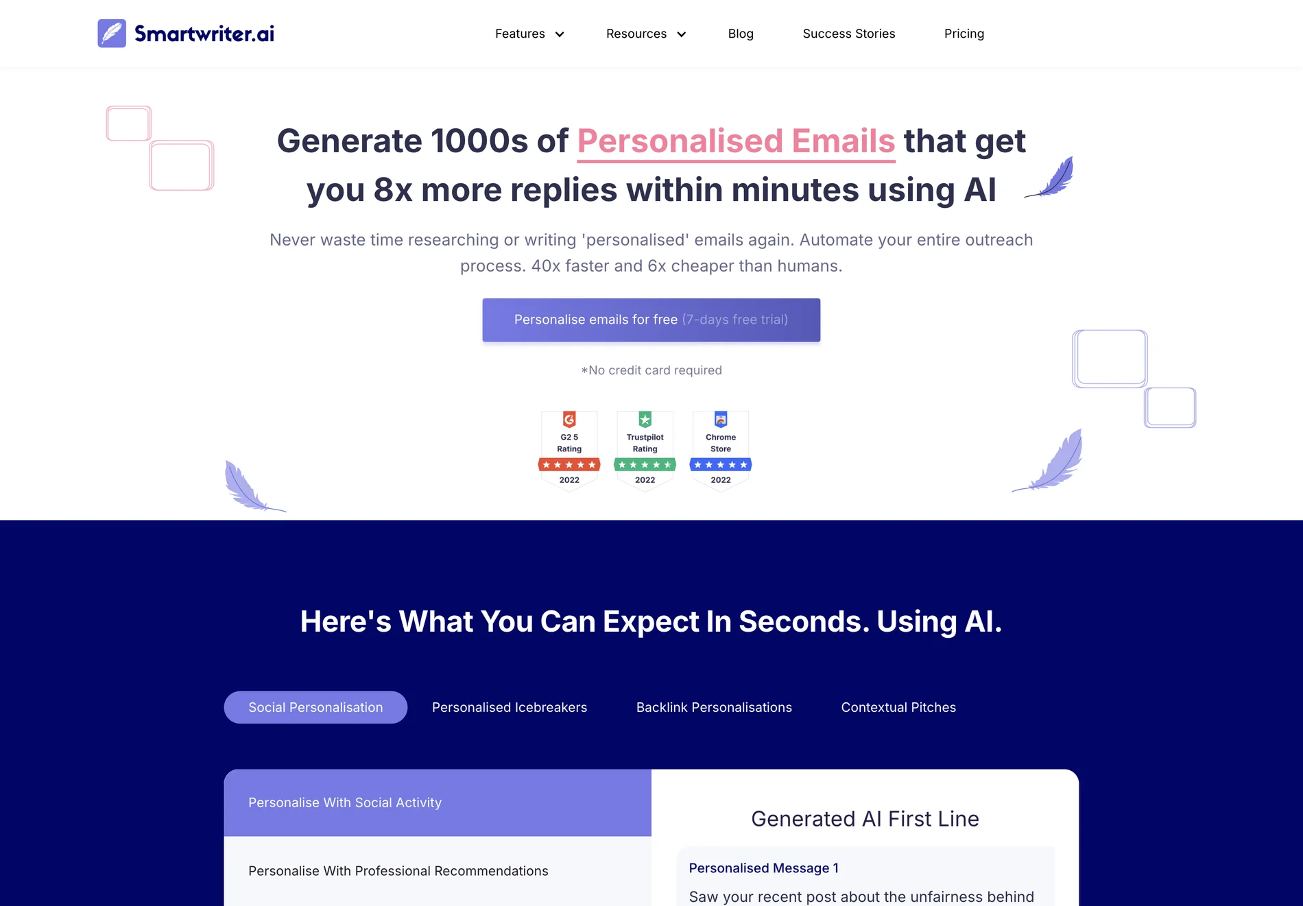 SmartWriter: AI-Powered Personalized Email Outreach Tool