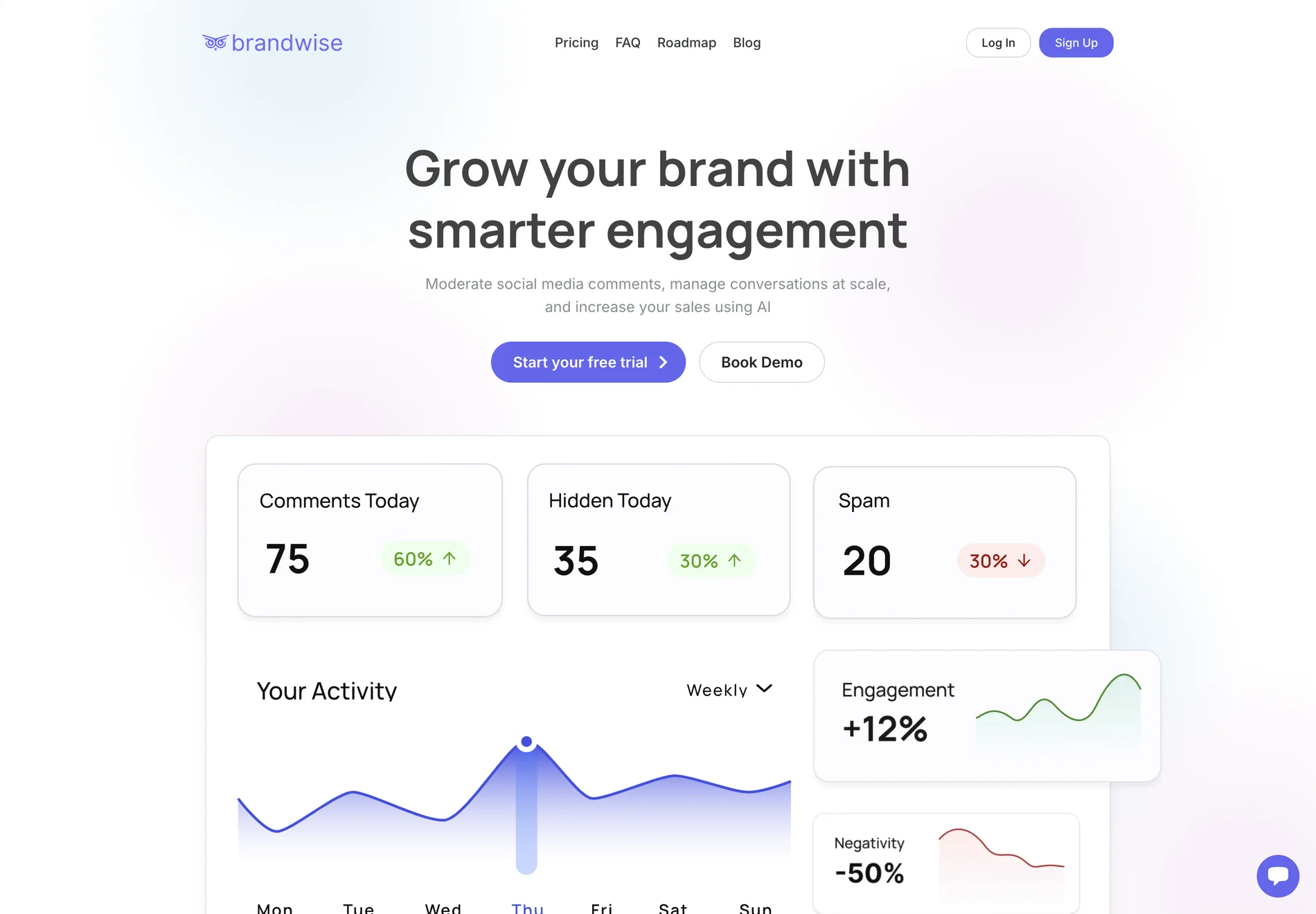 Brandwise: Elevate Your Social Media Engagement with AI