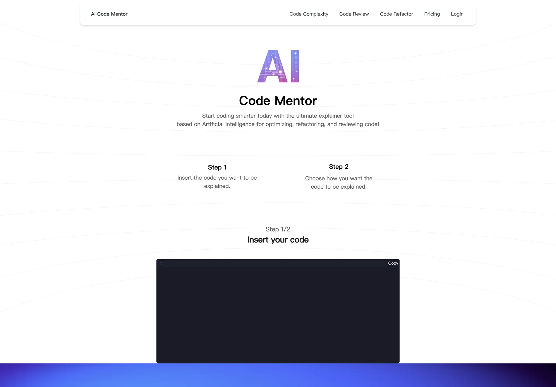 AI Code Mentor: AI-Powered Code Optimization and Review Tool