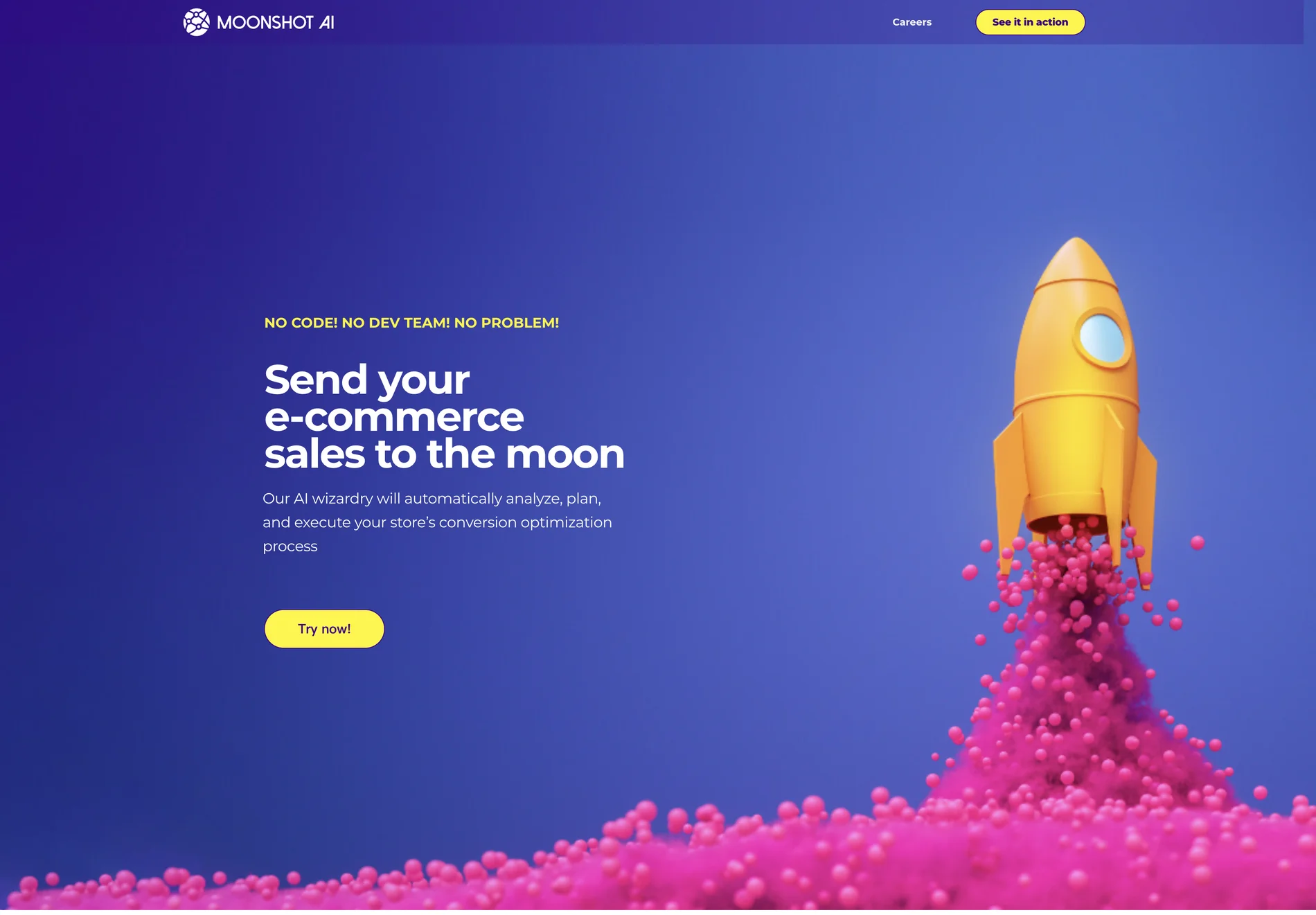 Moonshot AI: Boost Your E-commerce Sales with AI-Driven Conversion Optimization