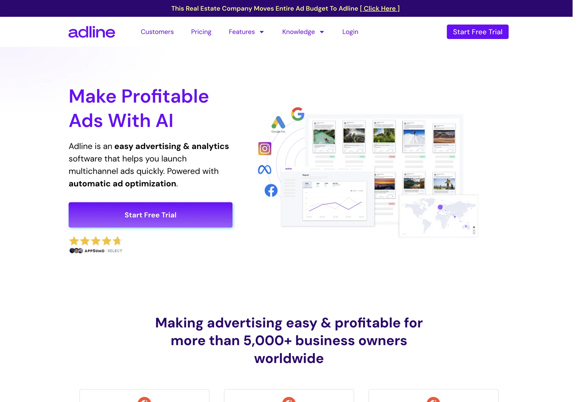 Adline Advertising - Simplify Multichannel Advertising with AI