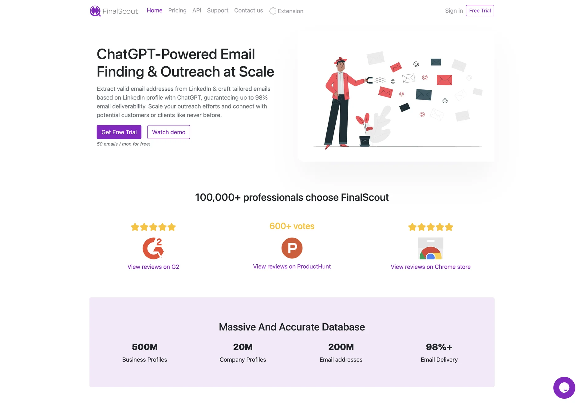 FinalScout: Find Anyone's Professional Email Address with AI Precision